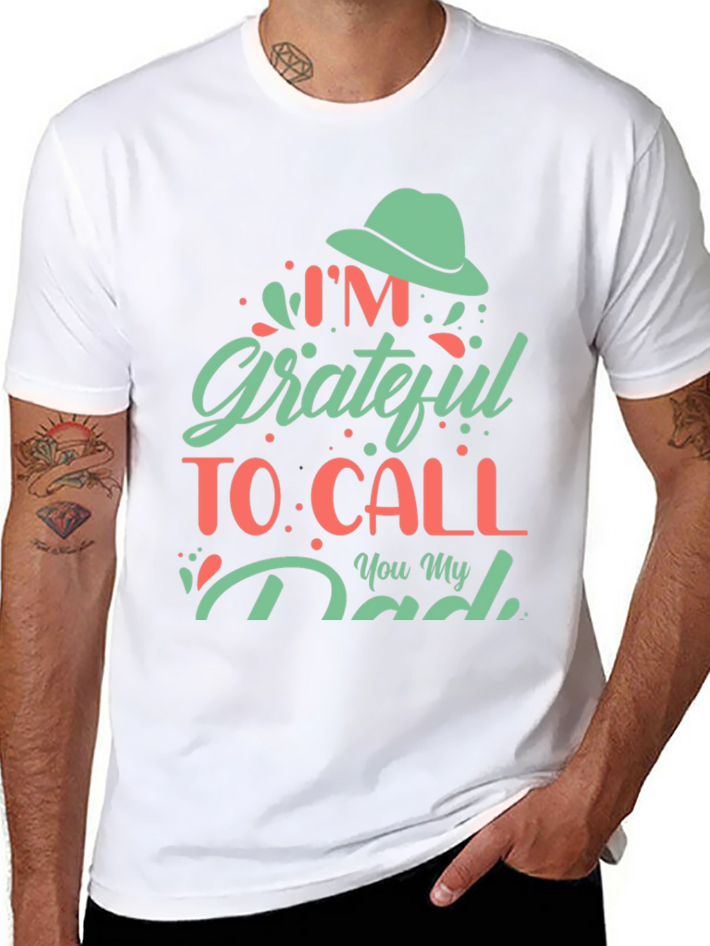 Grateful Dad T-Shirt - Fathers Day Gift