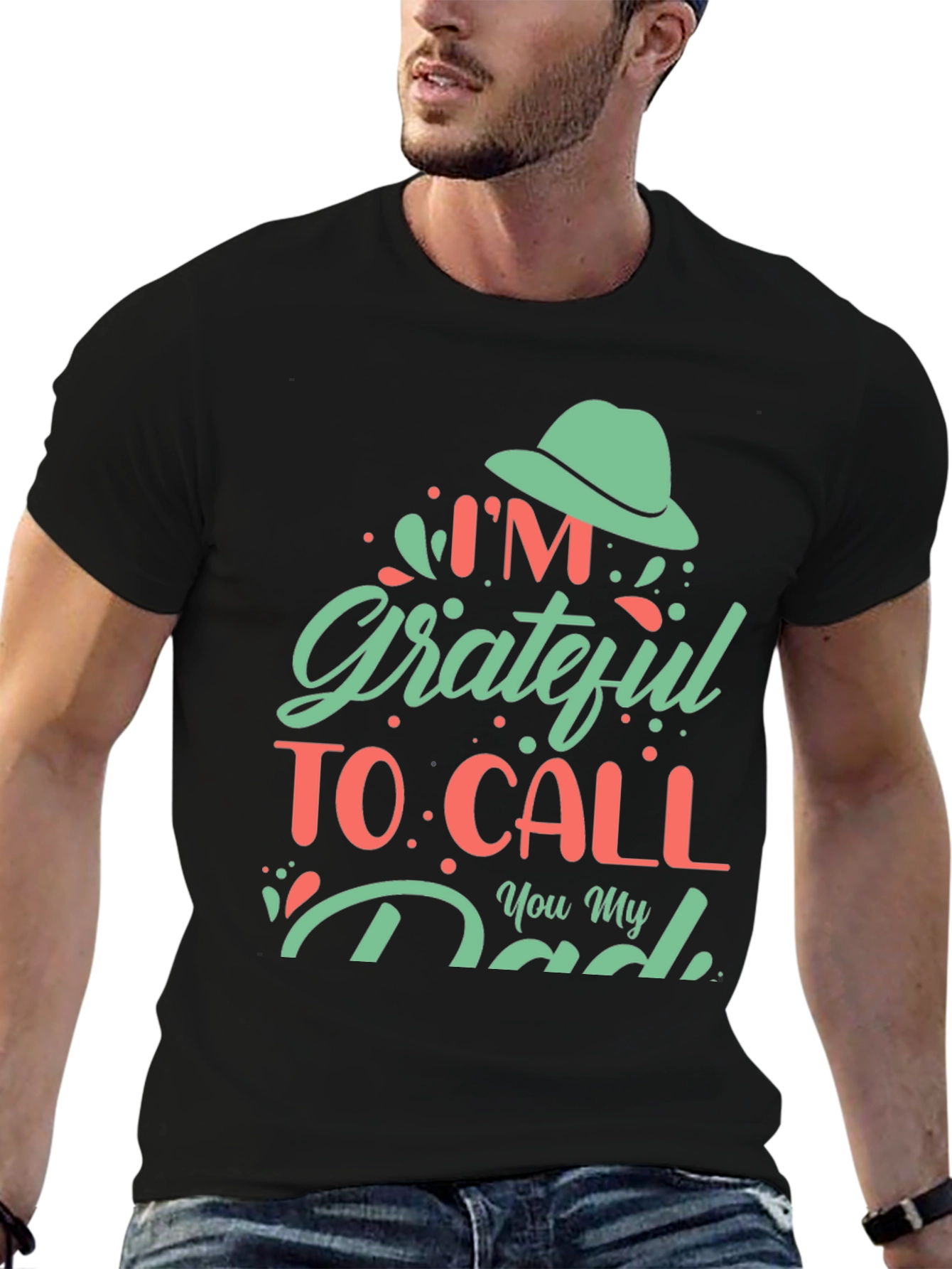 Grateful Dad T-Shirt - Fathers Day Gift