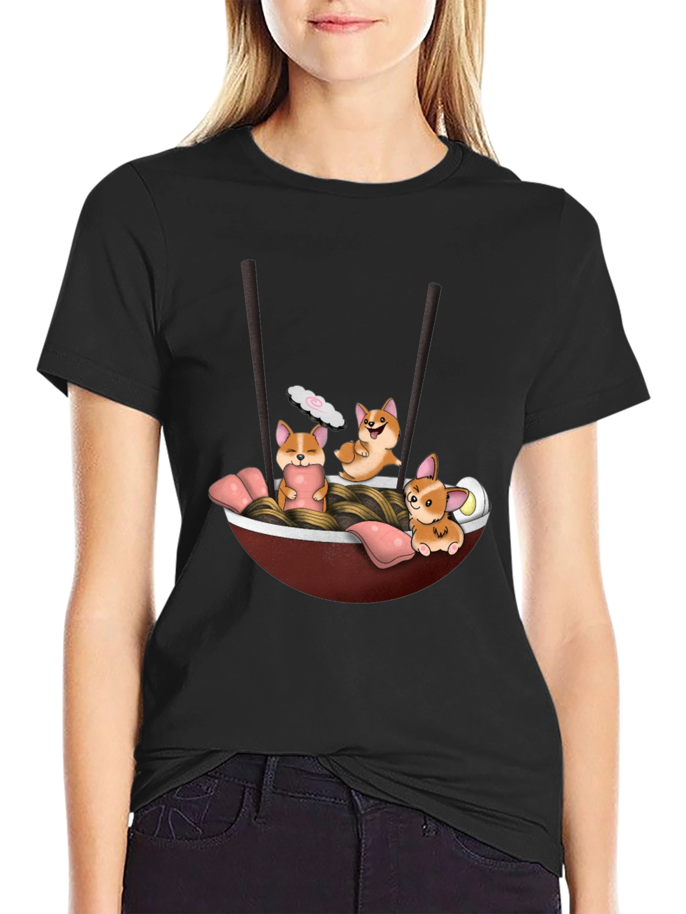 Corgi Ramen T-Shirt