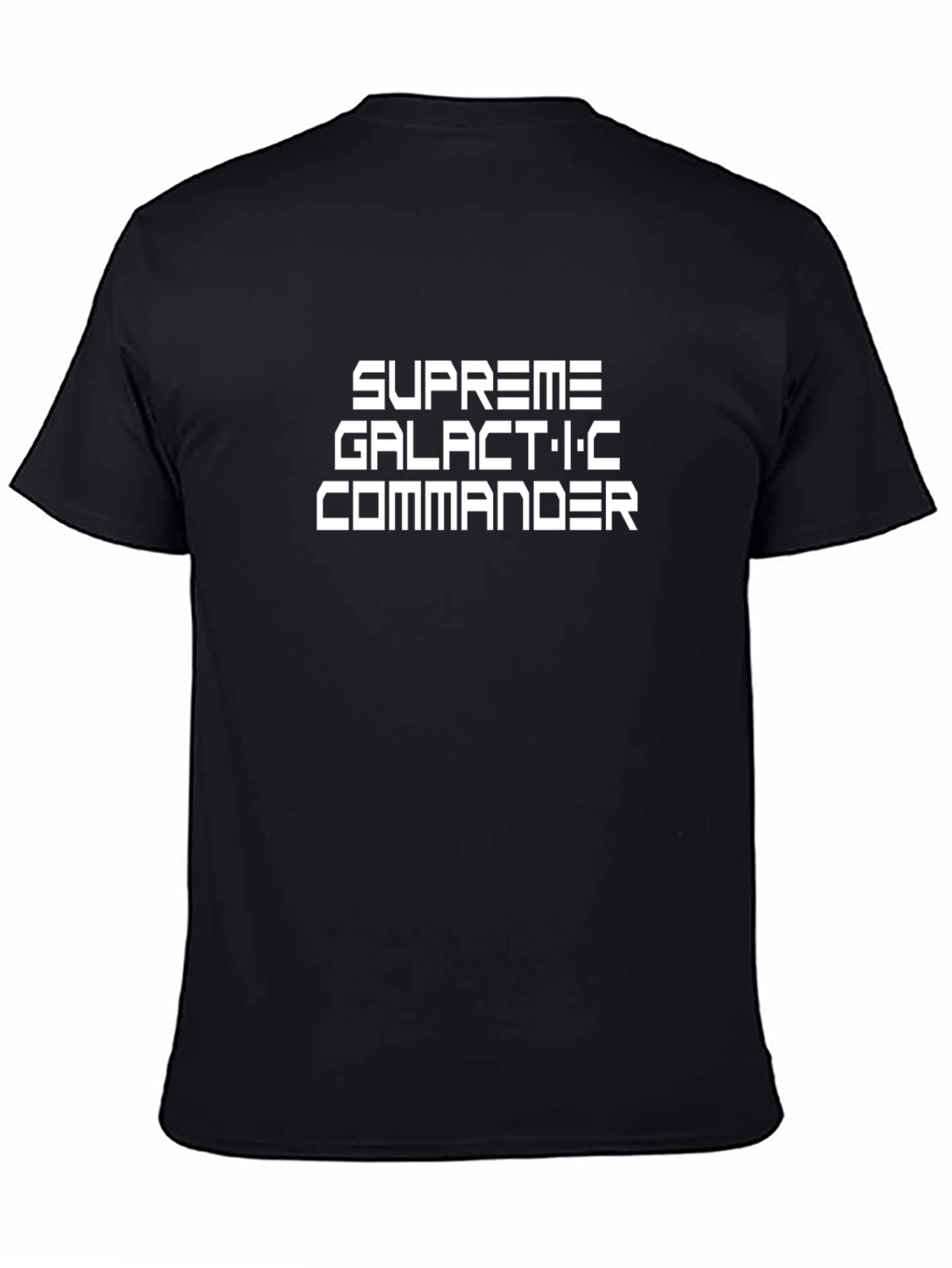 Supreme Galactic Commander Black T-Shirt