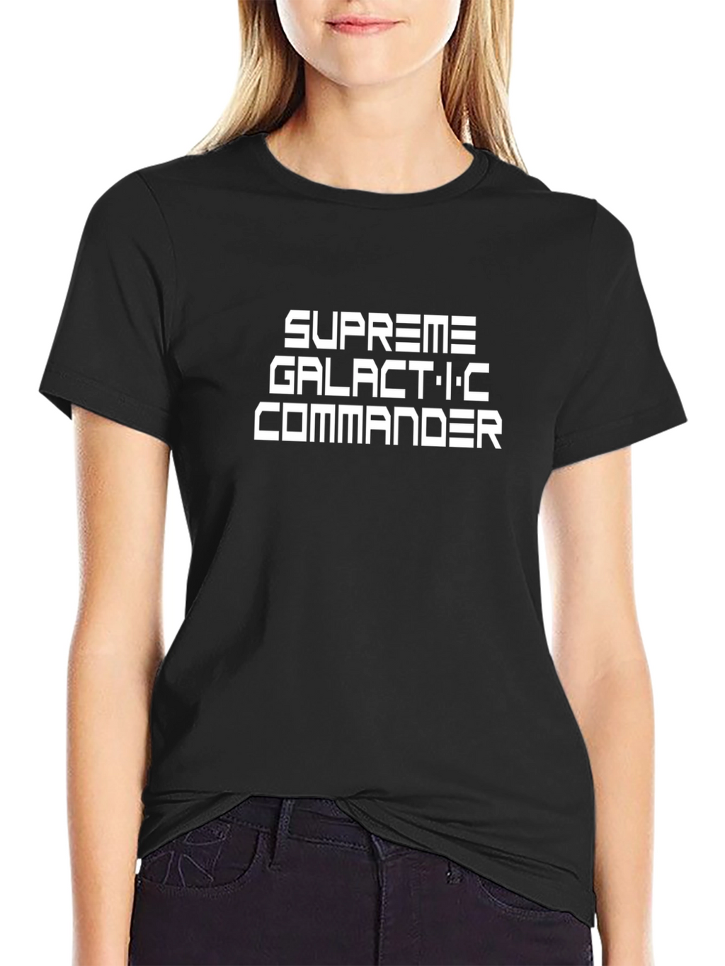 Supreme Galactic Commander Black T-Shirt