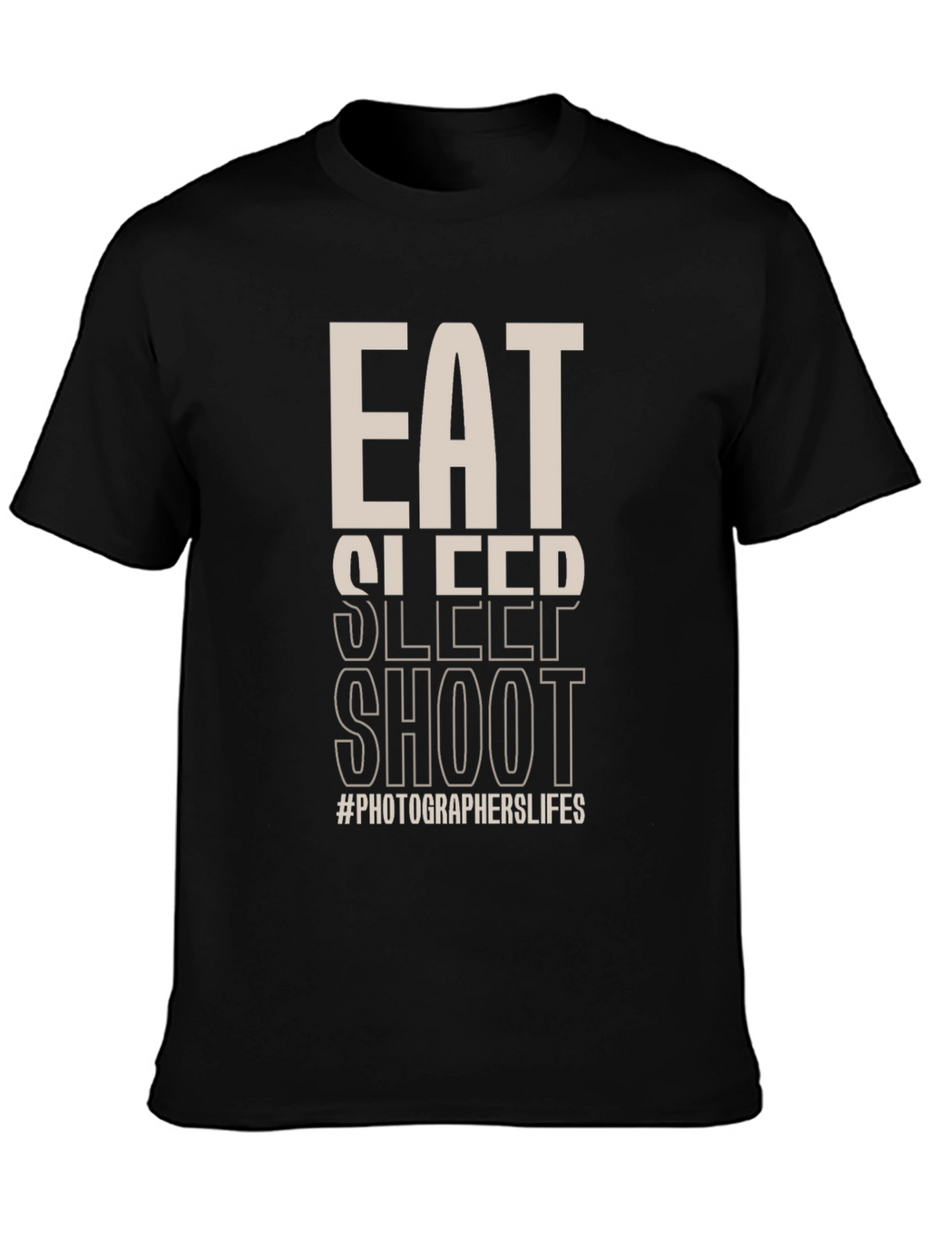 Eat Sleep Shoot T-Shirt - Photographer Life Tee