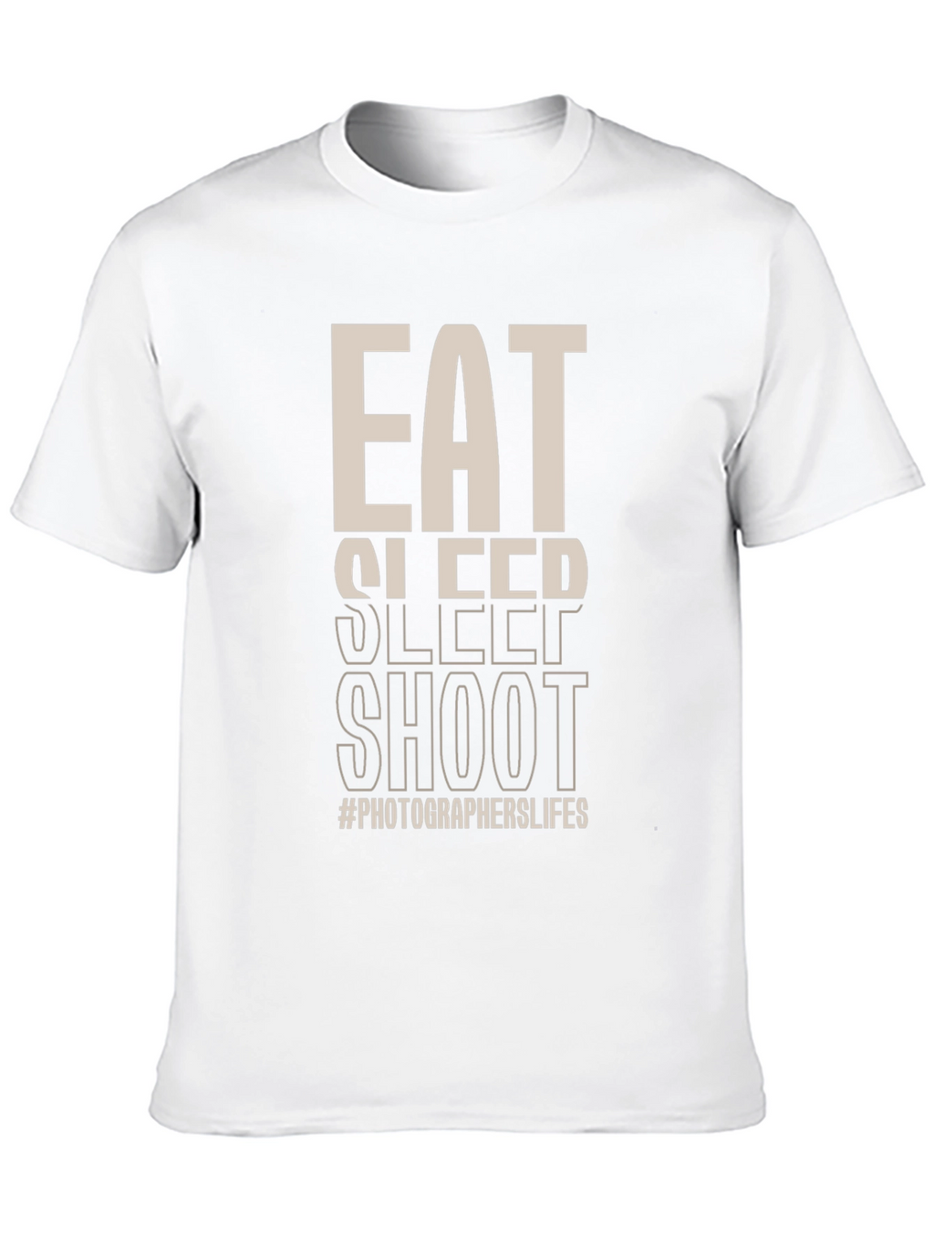 Eat Sleep Shoot T-Shirt - Photographer Life Tee