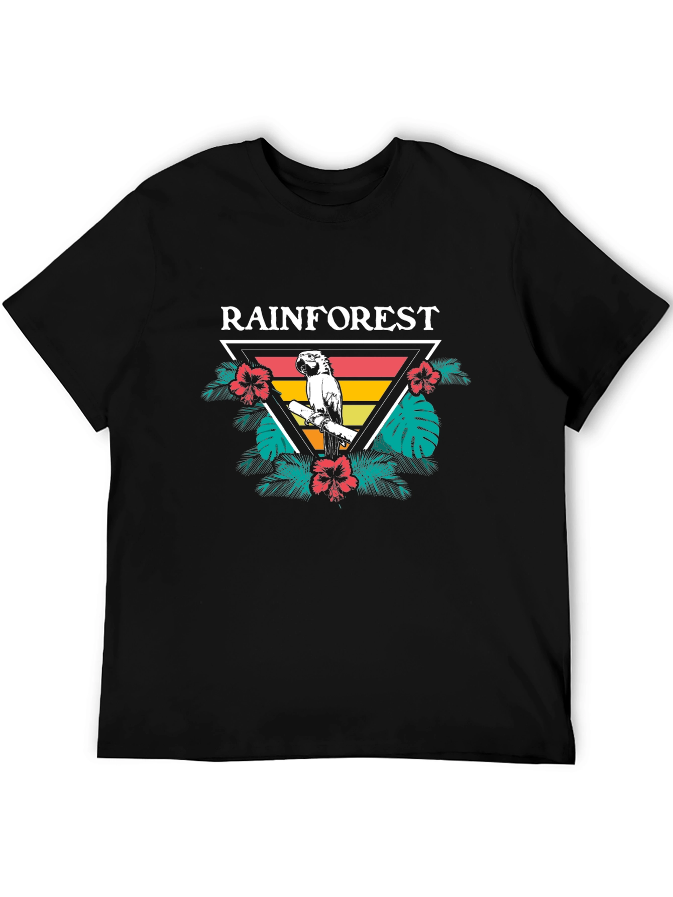 Rainforest Parrot Graphic Tee