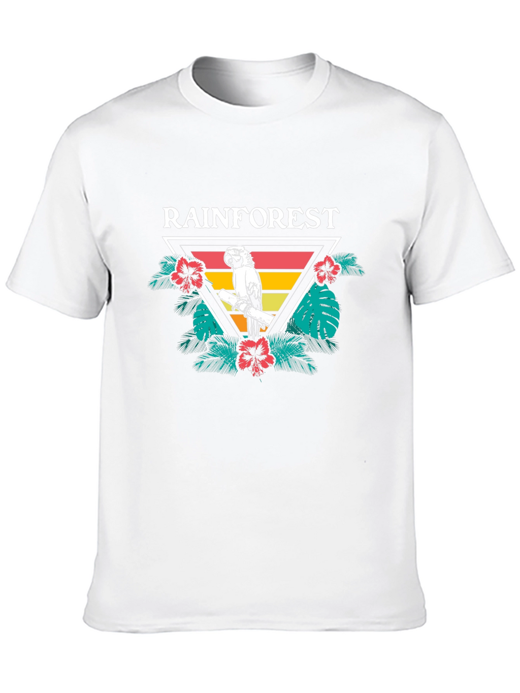Rainforest Parrot Graphic Tee
