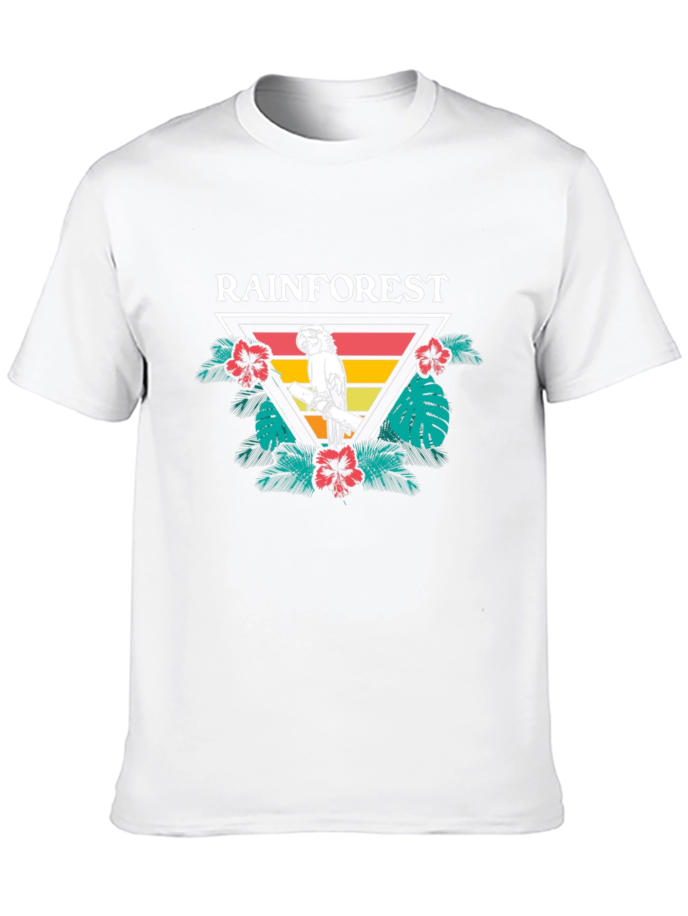 Rainforest Parrot Graphic Tee
