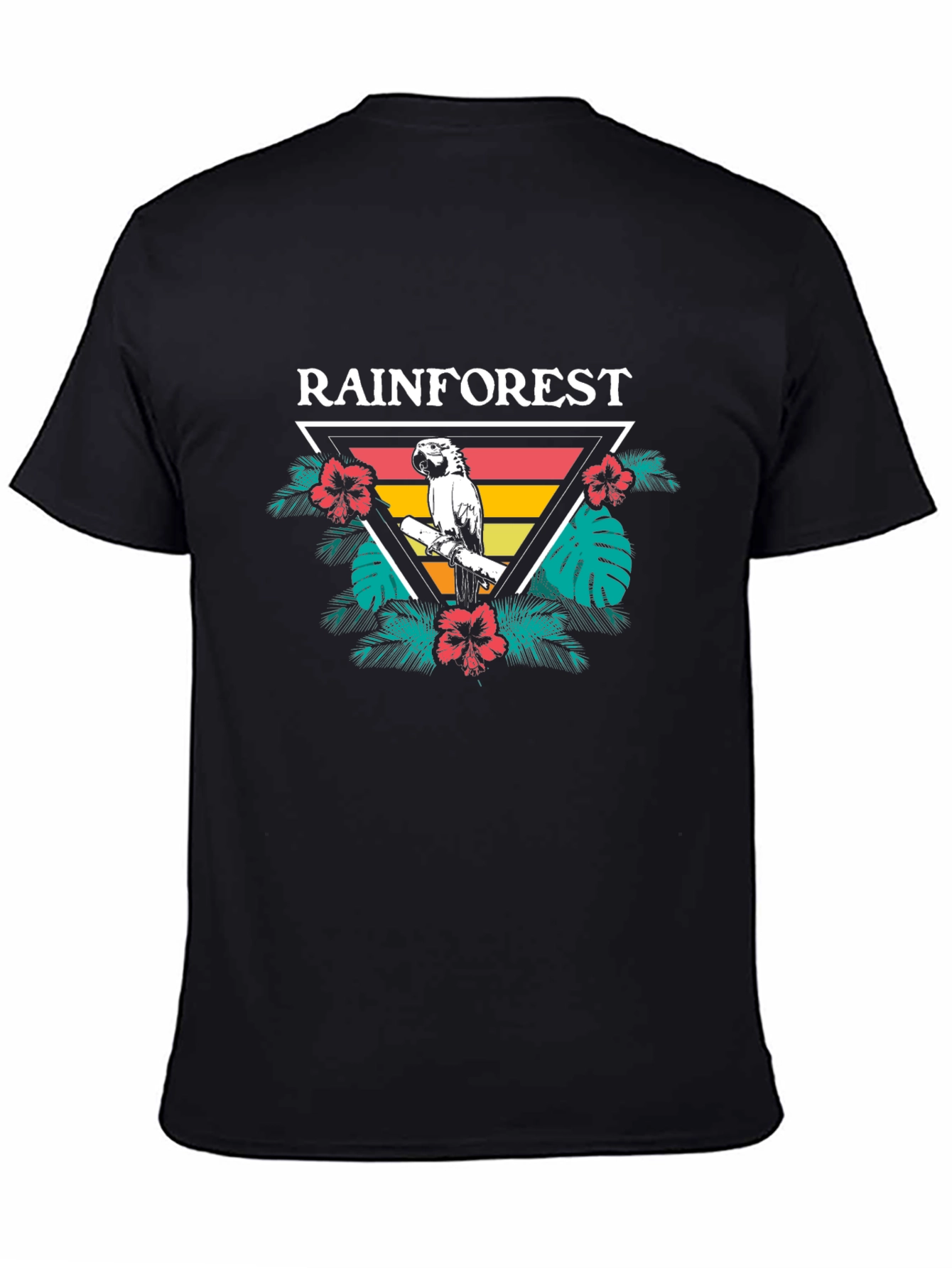 Rainforest Parrot Graphic Tee