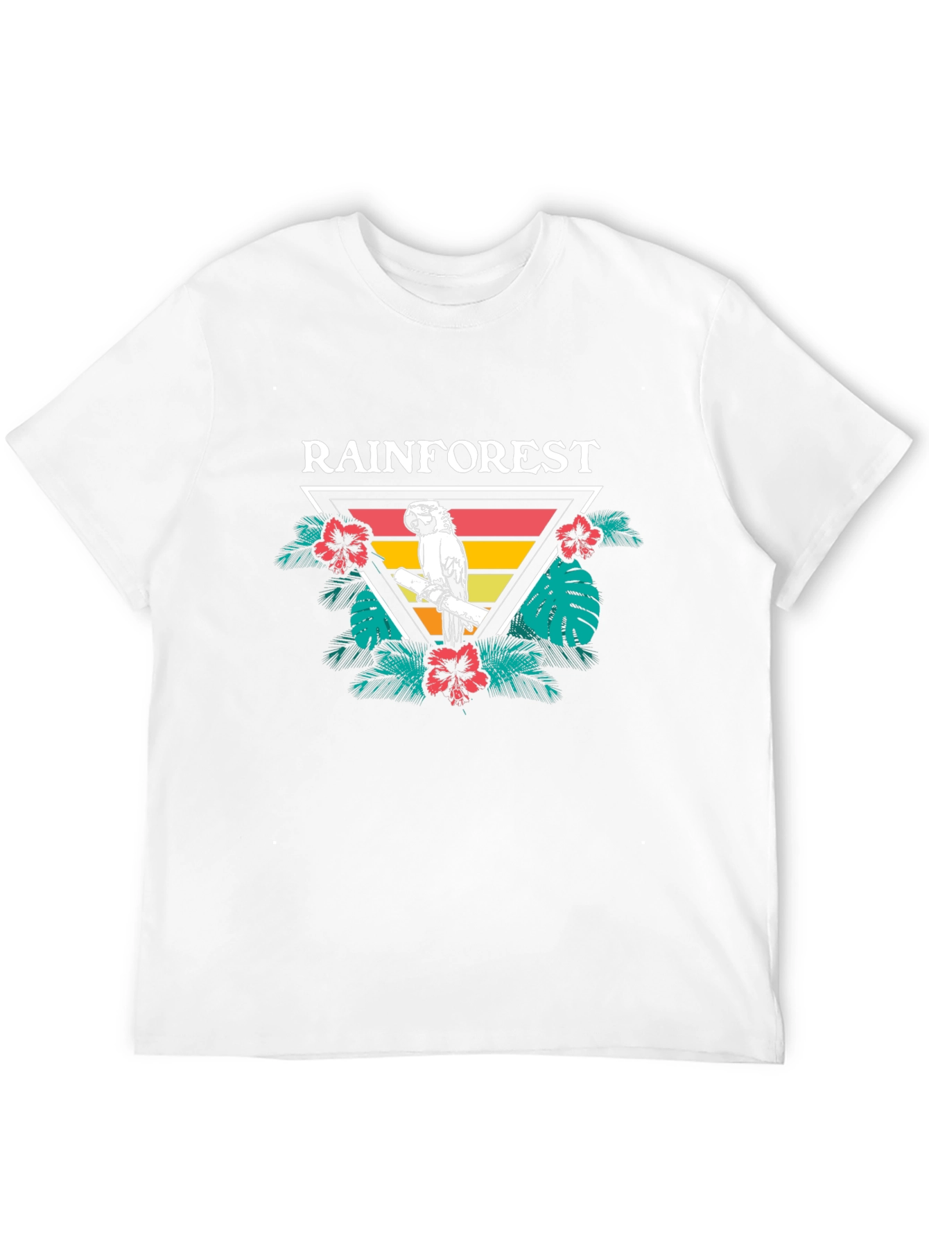 Rainforest Parrot Graphic Tee