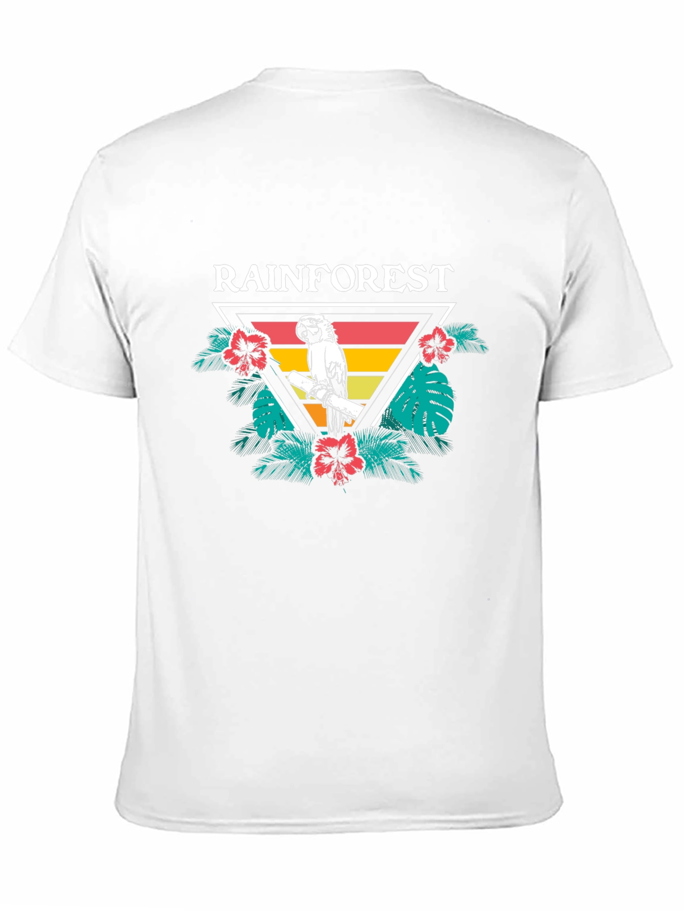 Rainforest Parrot Graphic Tee