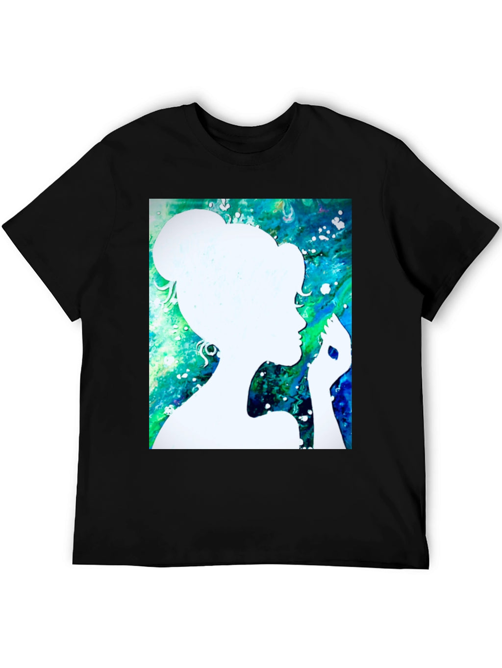 Silhouette Art Black T-Shirt