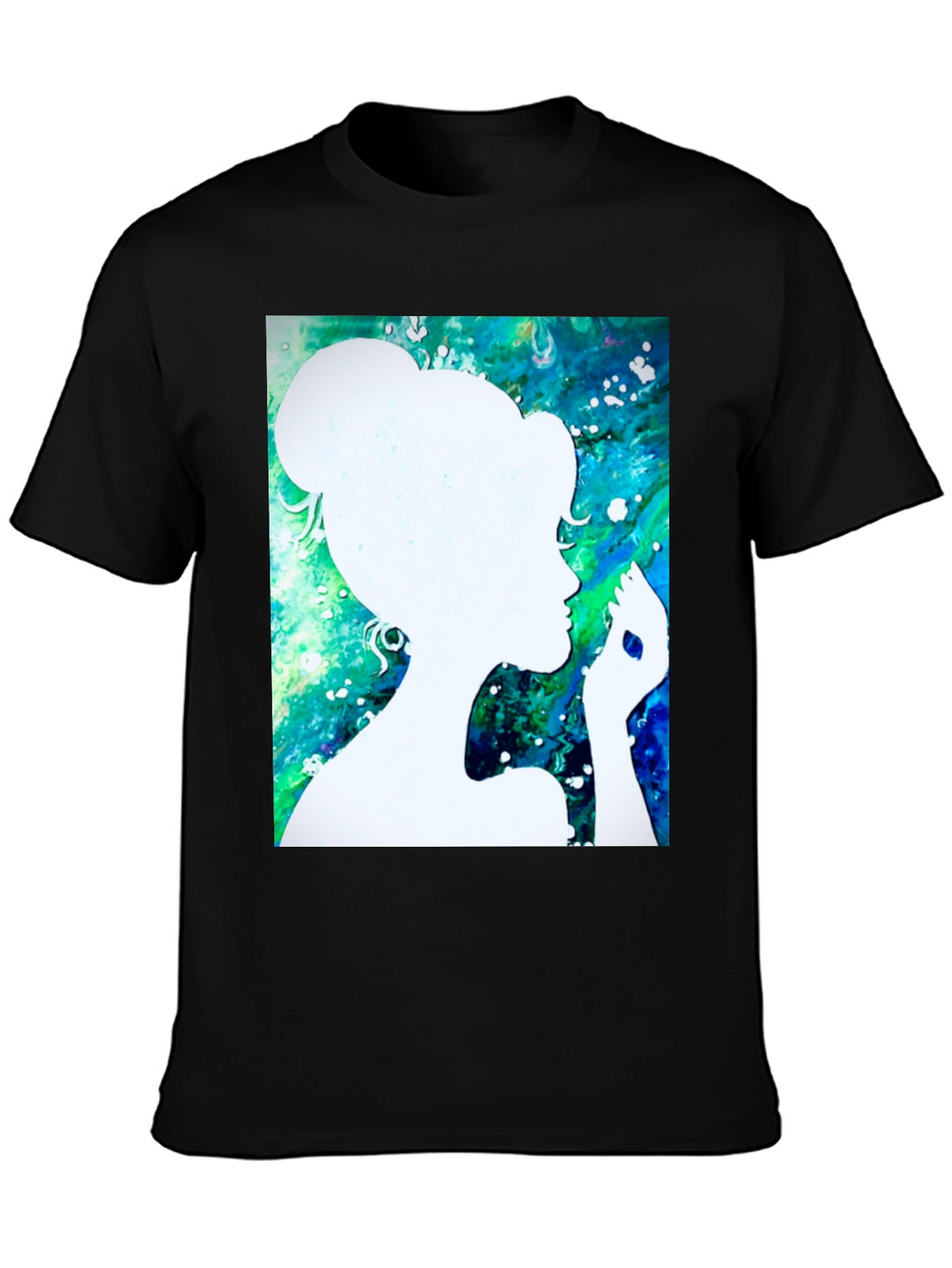 Silhouette Art Black T-Shirt