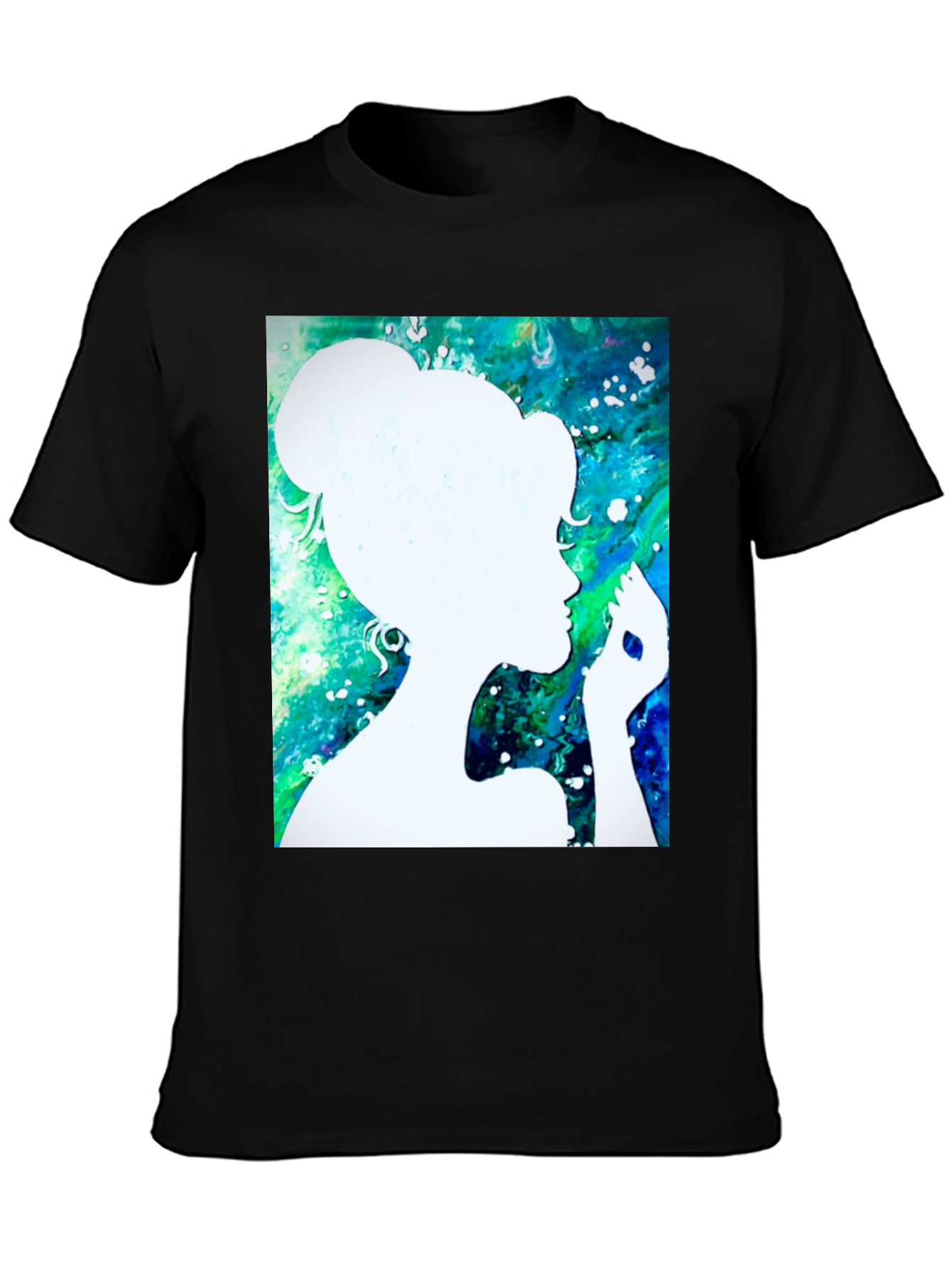 Silhouette Art Black T-Shirt