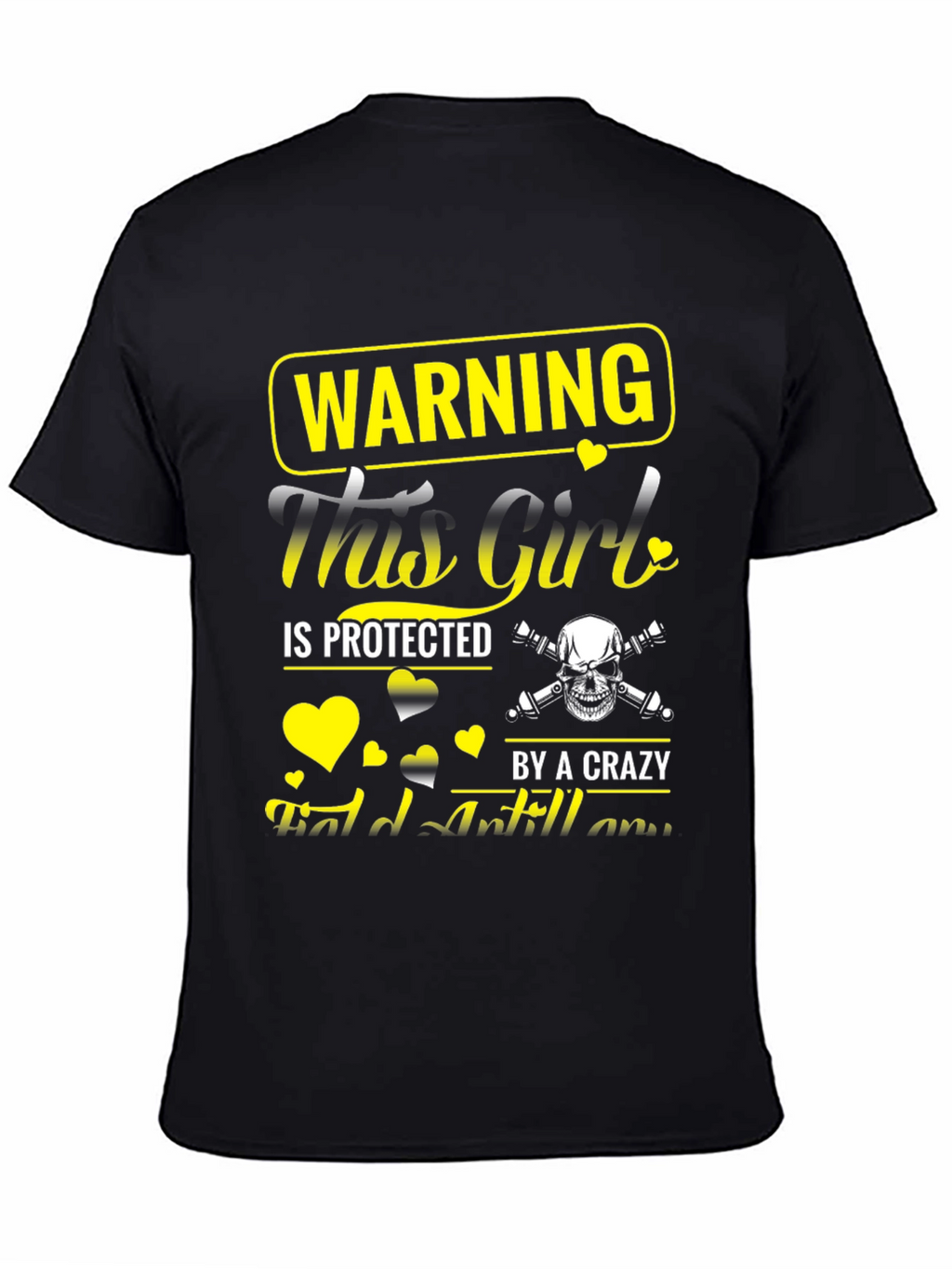Warning: Protected Girl Graphic Tee