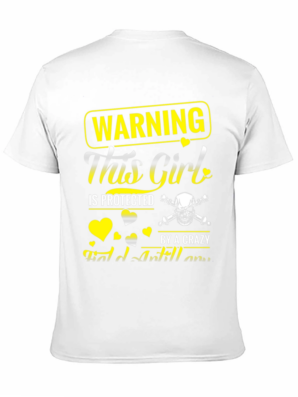 Warning: Protected Girl Graphic Tee