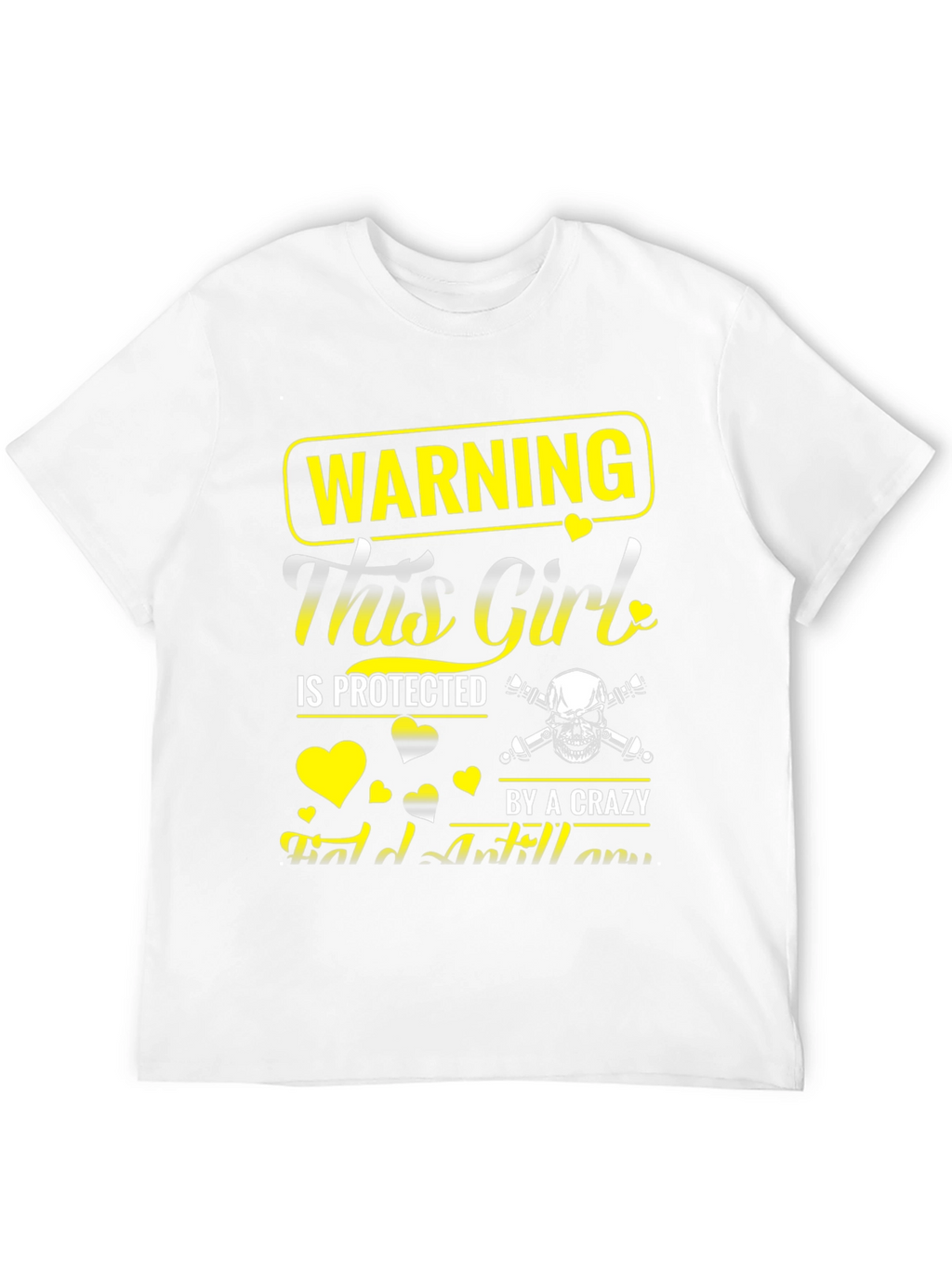 Warning: Protected Girl Graphic Tee