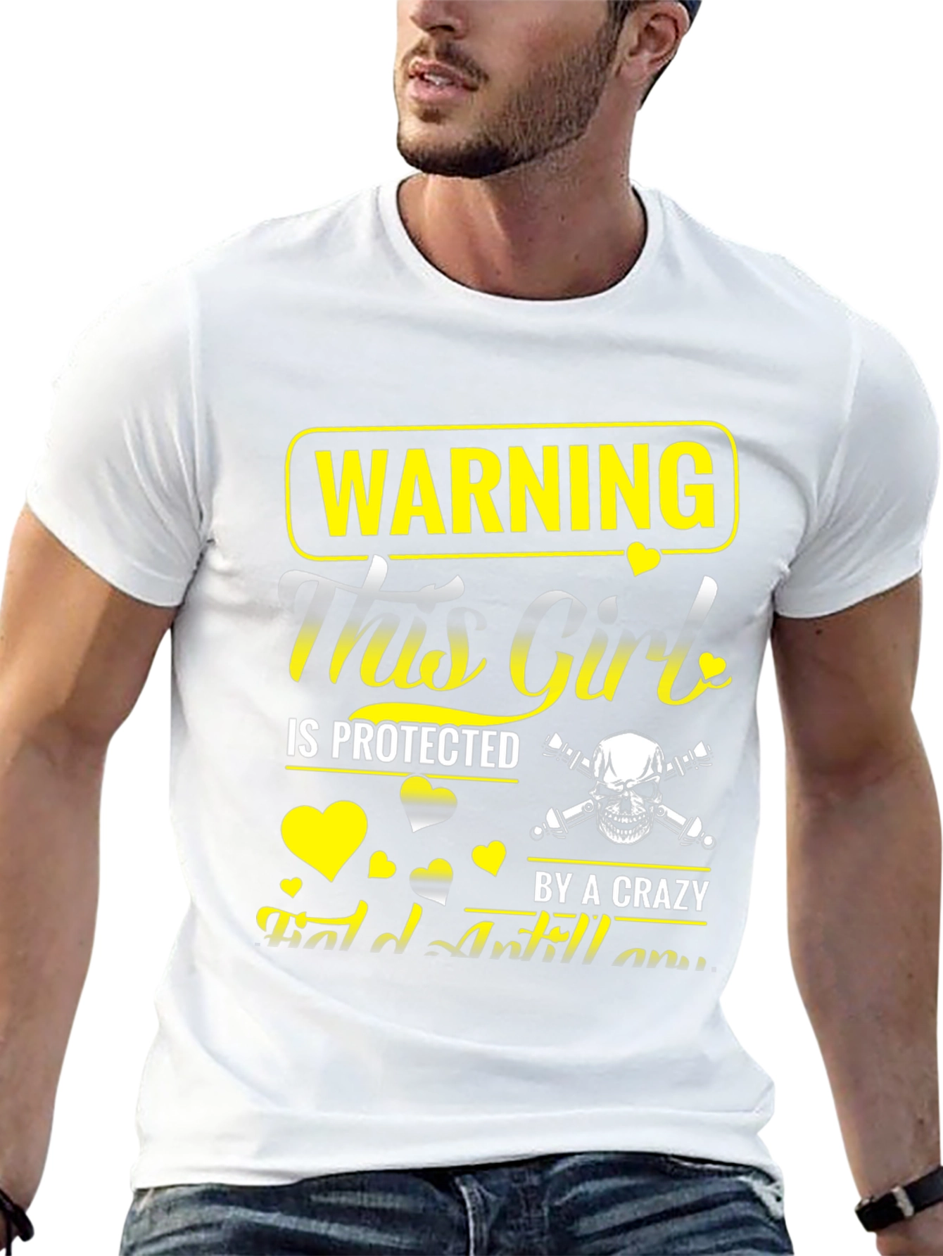 Warning: Protected Girl Graphic Tee