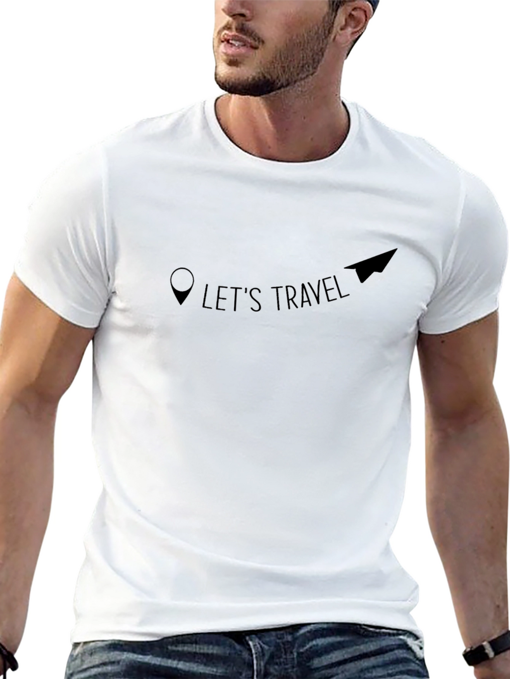 Lets Travel Graphic Tee