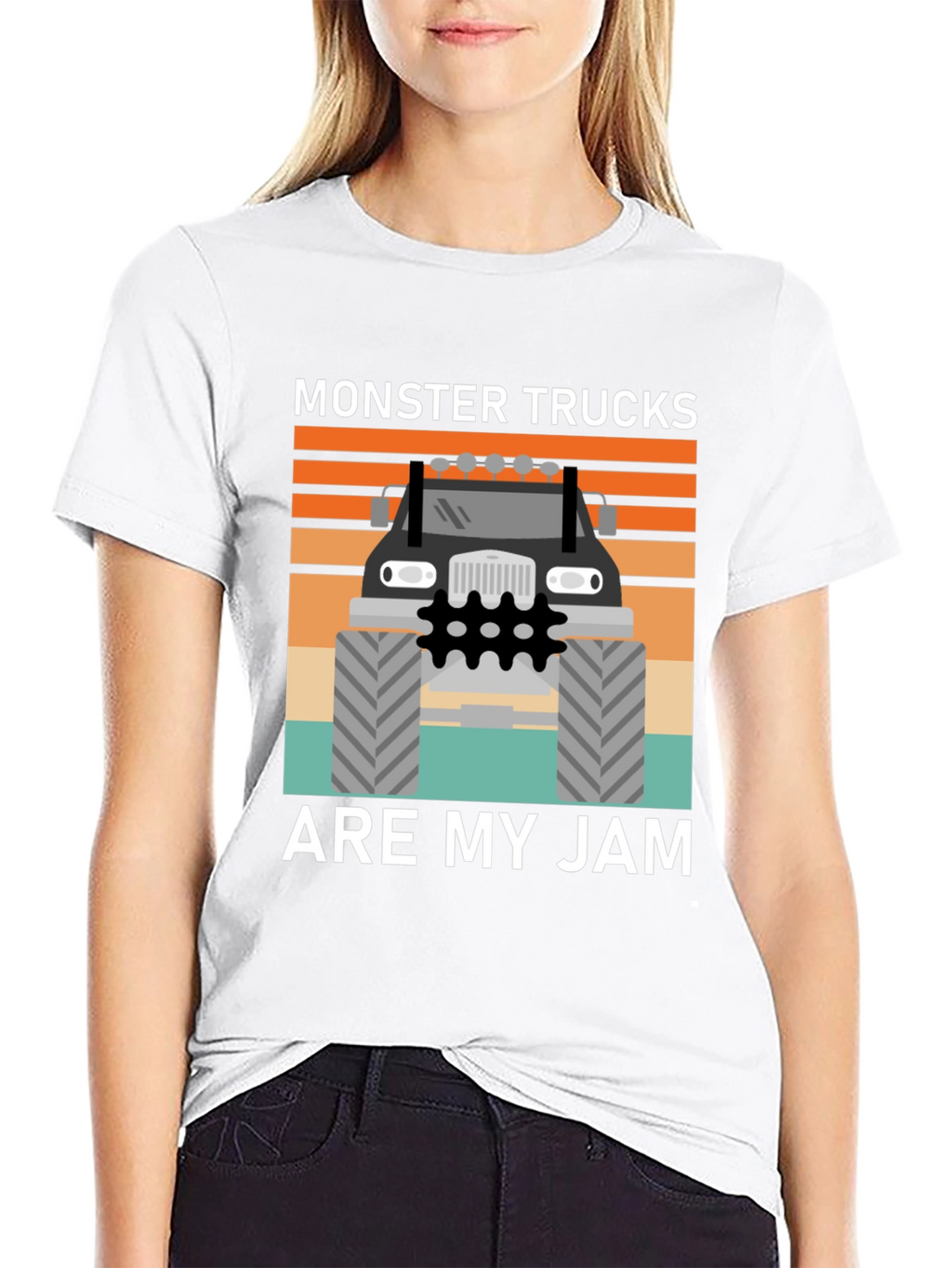Monster Trucks Are My Jam Graphic T-Shirt