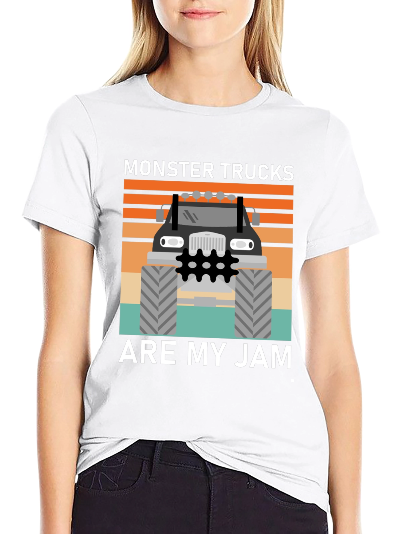 Monster Trucks Are My Jam Graphic T-Shirt
