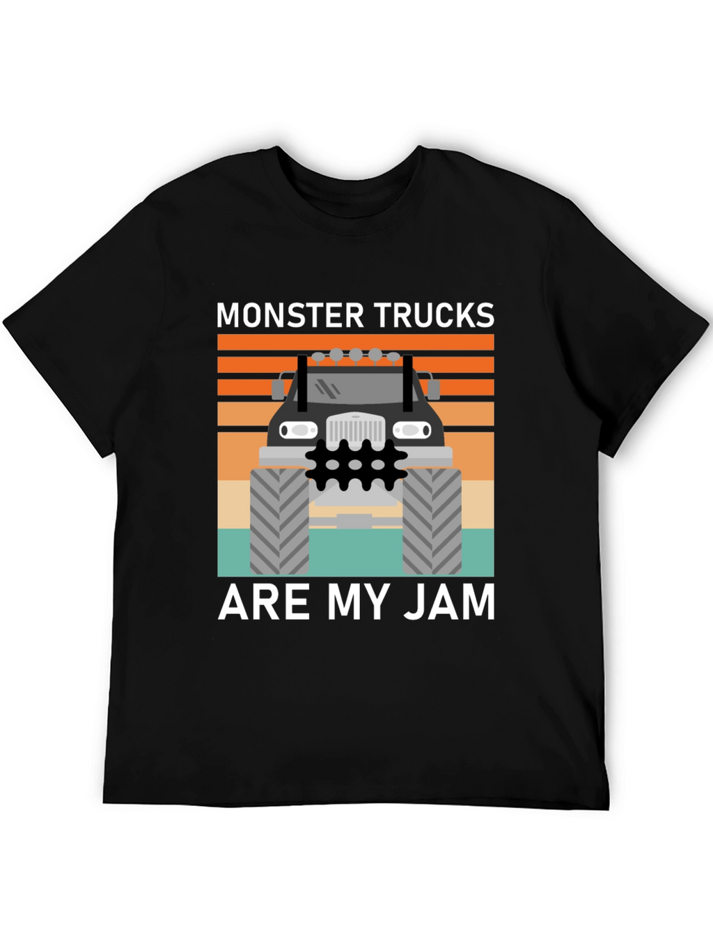 Monster Trucks Are My Jam Graphic T-Shirt