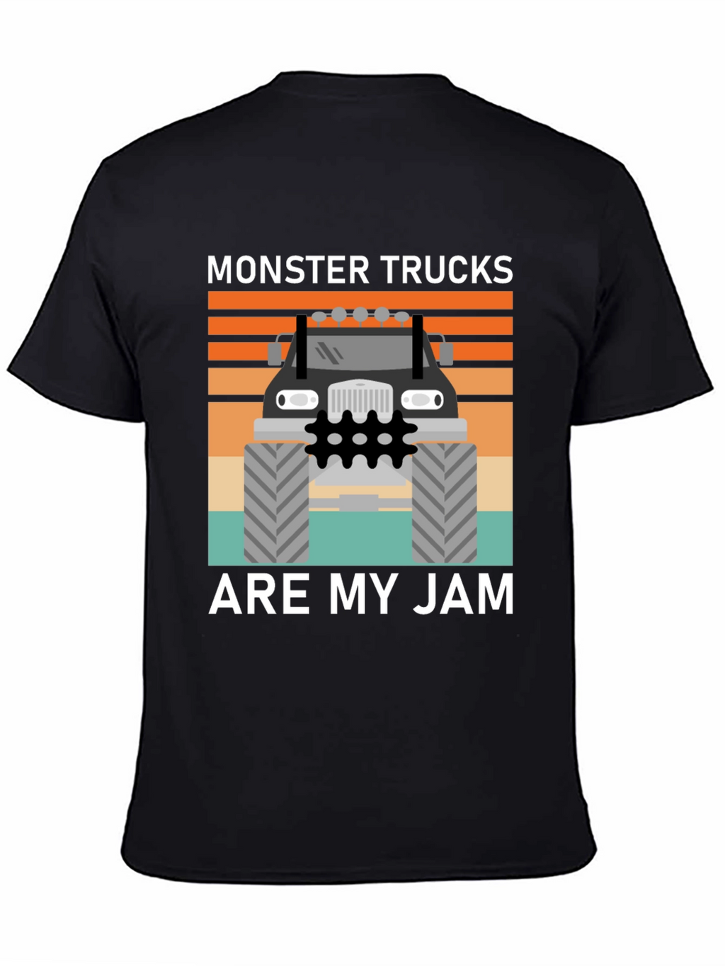 Monster Trucks Are My Jam Graphic T-Shirt