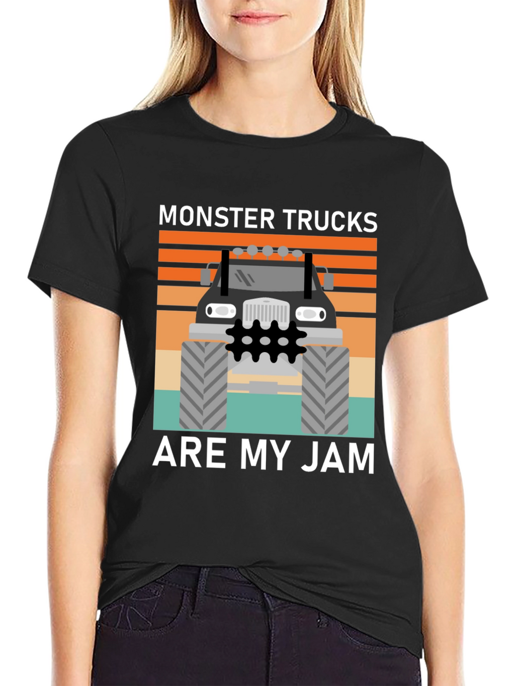 Monster Trucks Are My Jam Graphic T-Shirt