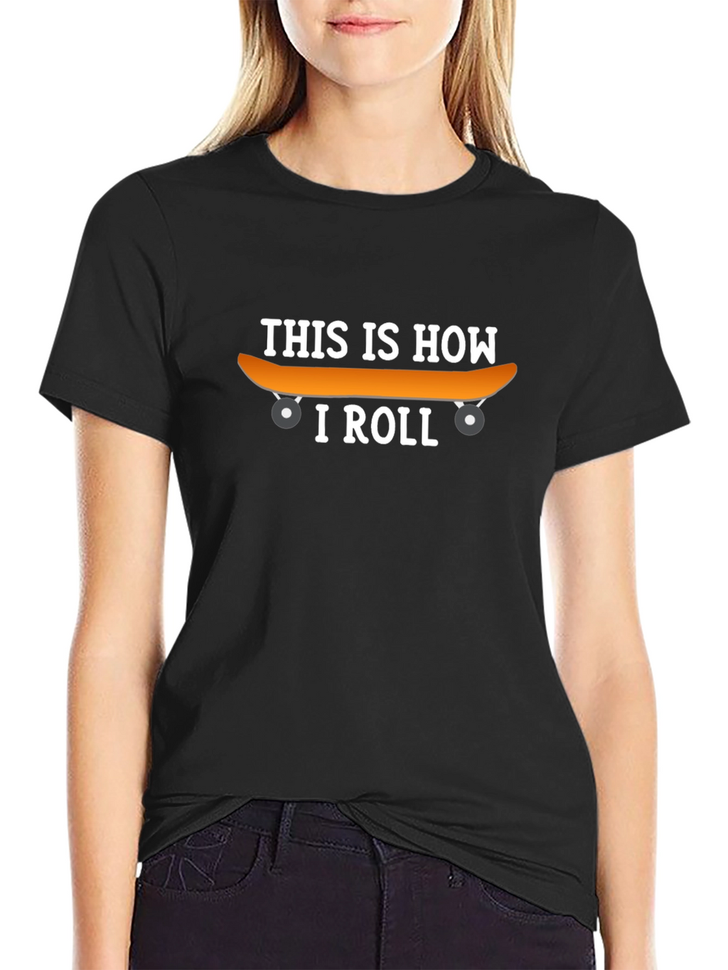 This Is How I Roll Skateboard T-Shirt
