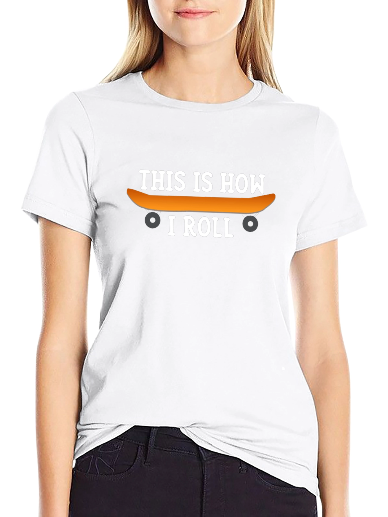 This Is How I Roll Skateboard T-Shirt
