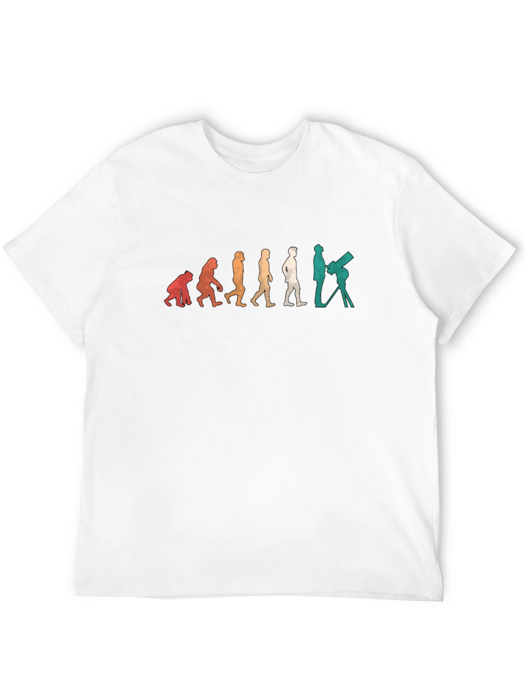 Evolution of Astronomer Black T-Shirt