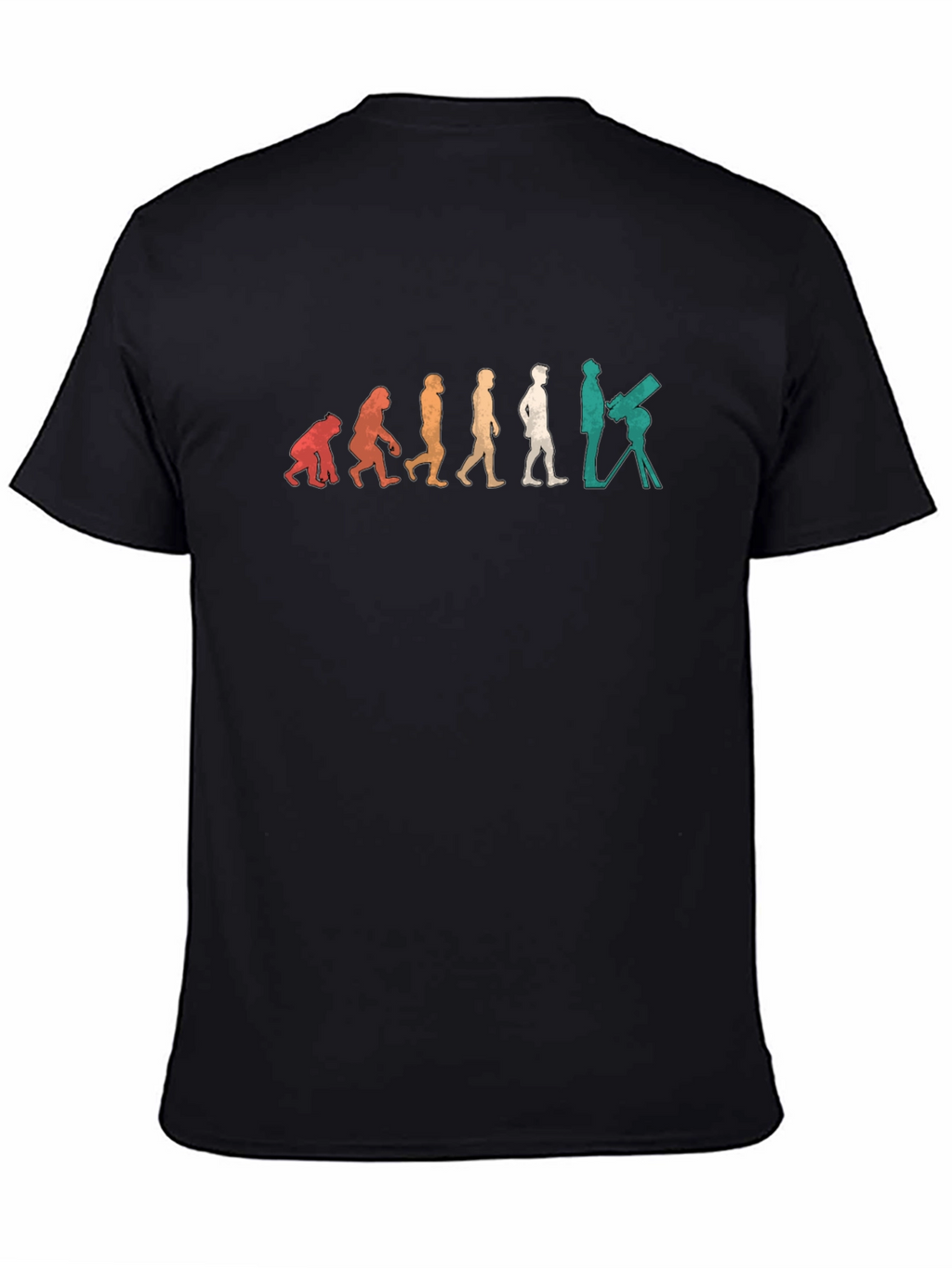 Evolution of Astronomer Black T-Shirt