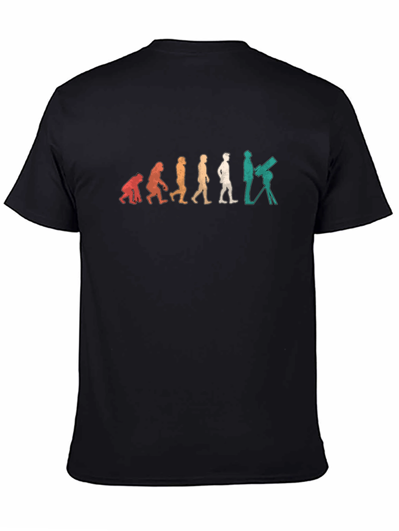 Evolution of Astronomer Black T-Shirt