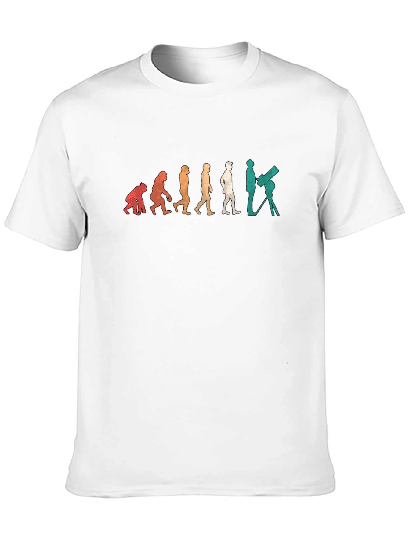 Evolution of Astronomer Black T-Shirt
