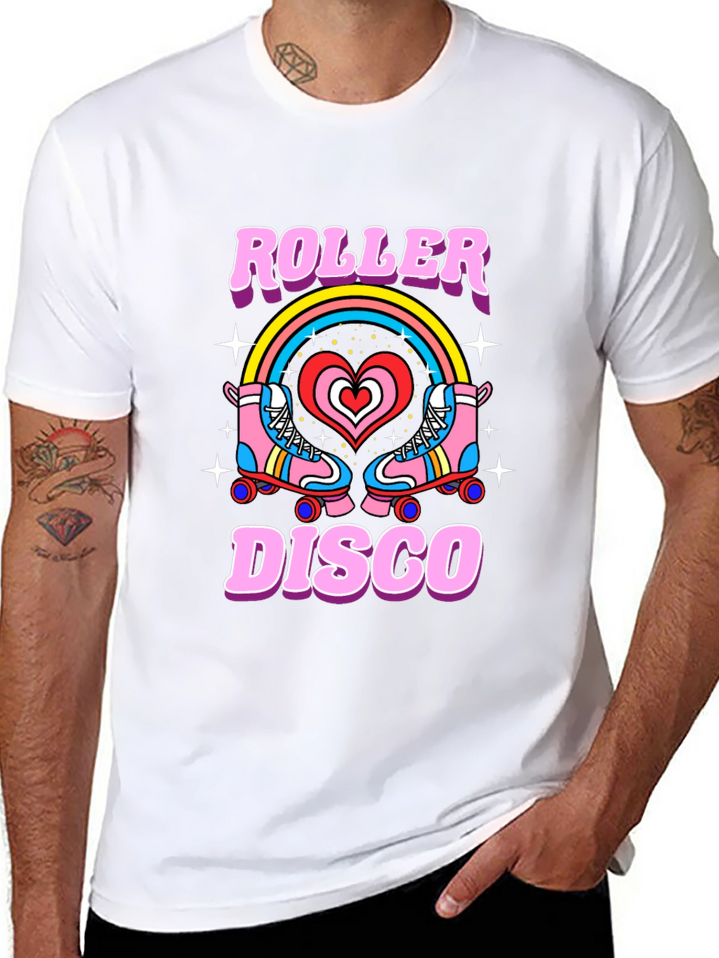 Roller Disco Graphic T-Shirt