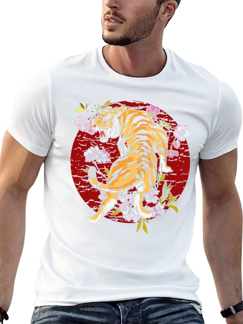Tiger Graphic Tee - Unique Stylish Design