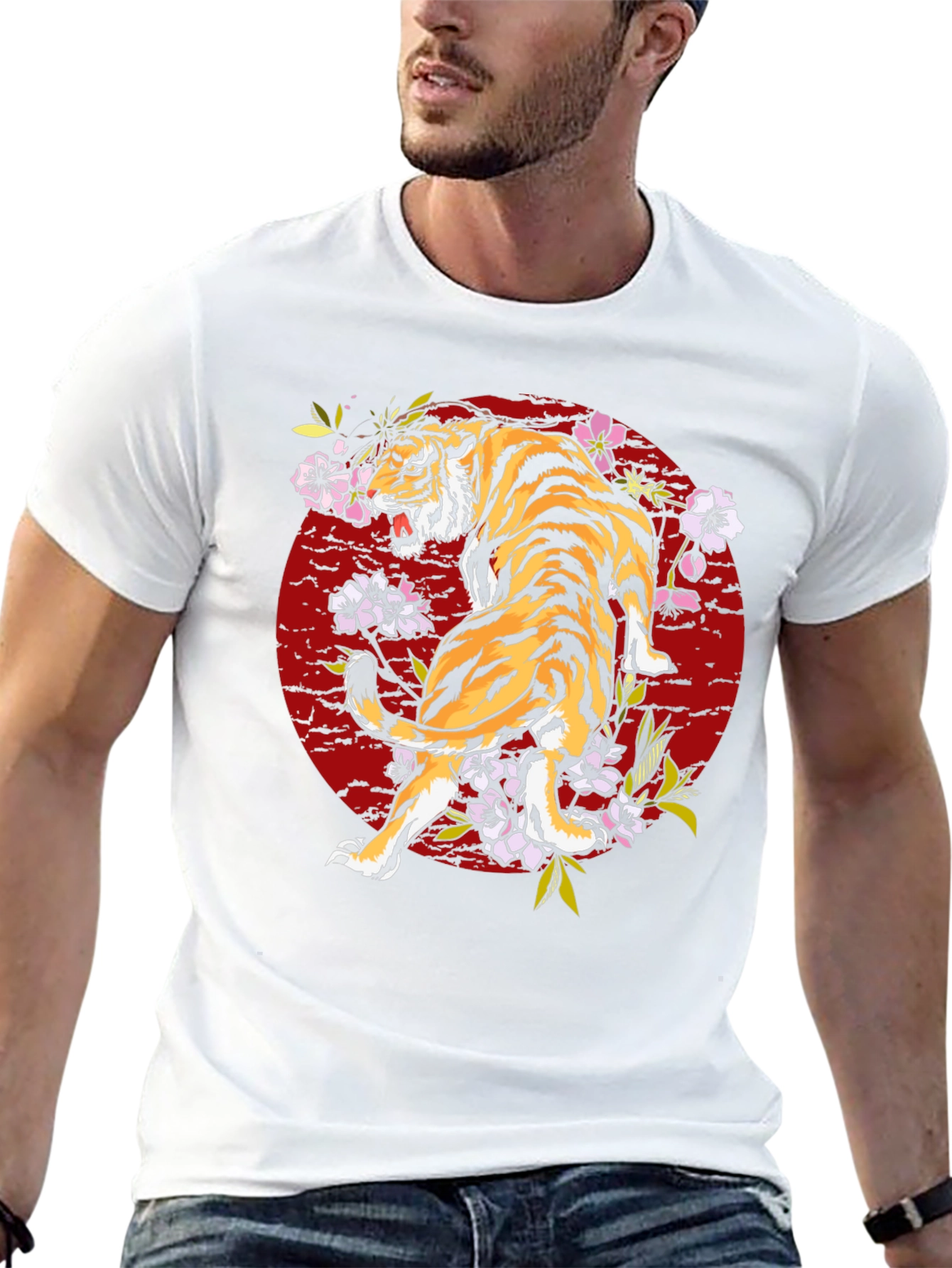 Tiger Graphic Tee - Unique Stylish Design