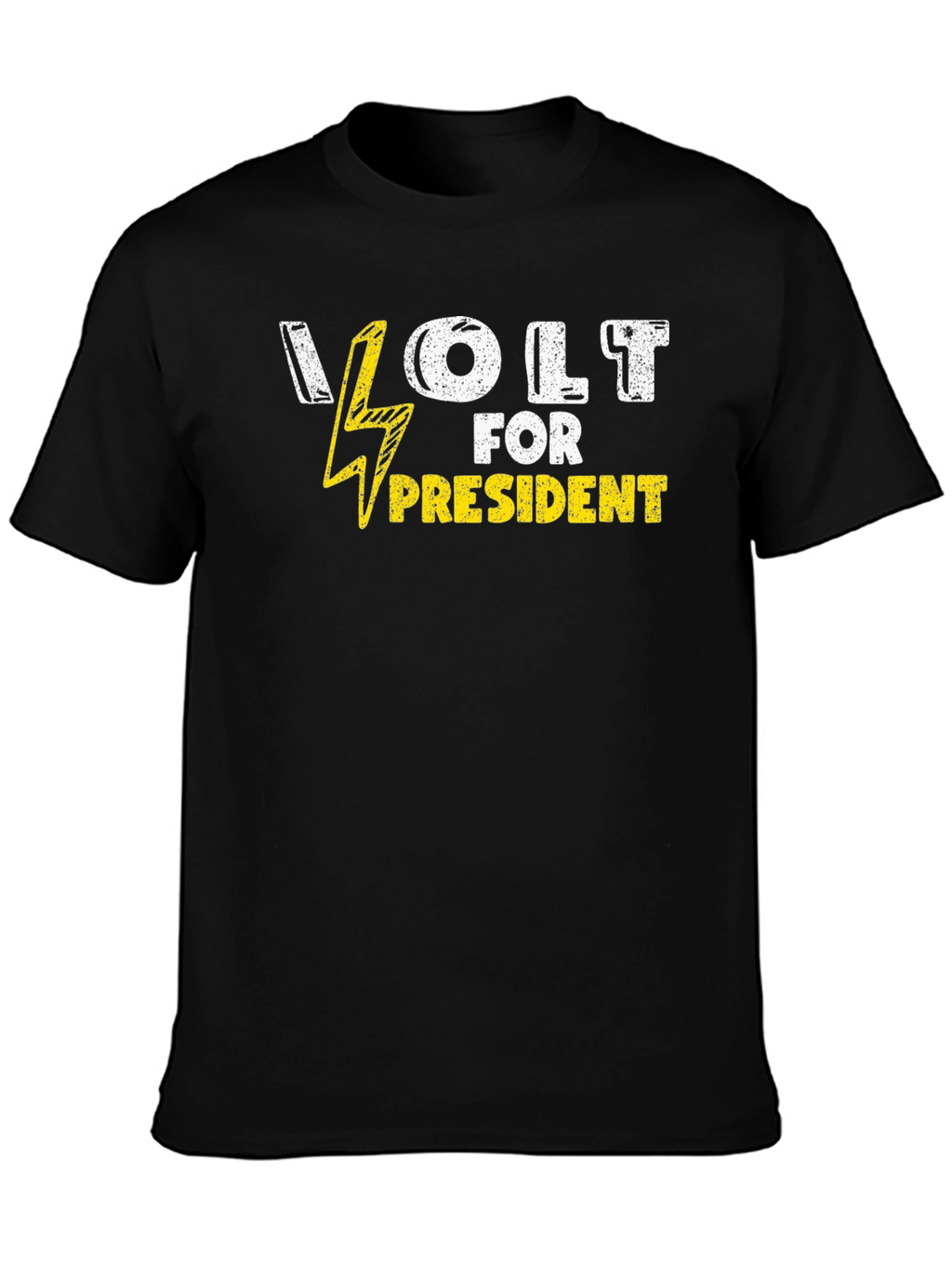 Vote Volt for President T-Shirt - Black