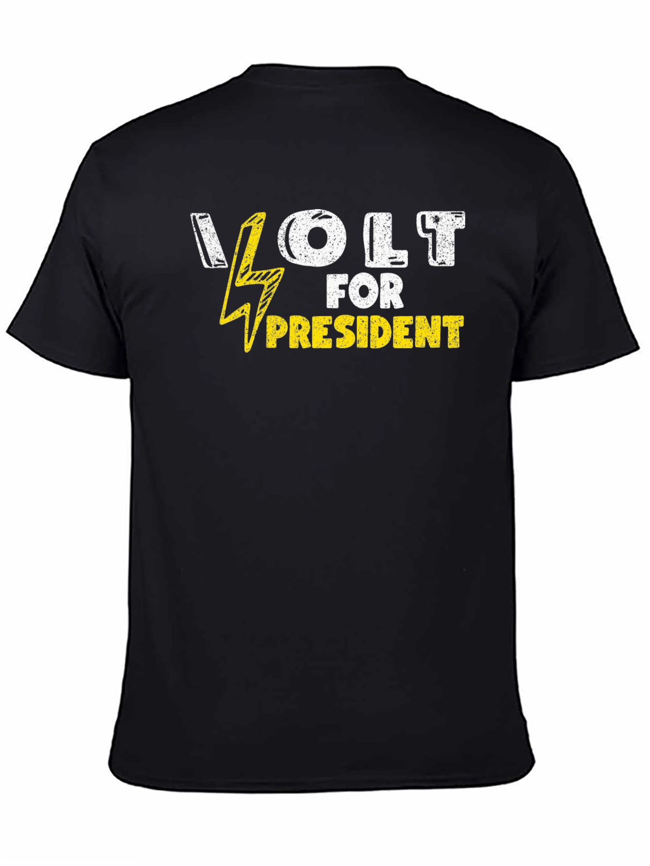 Vote Volt for President T-Shirt - Black