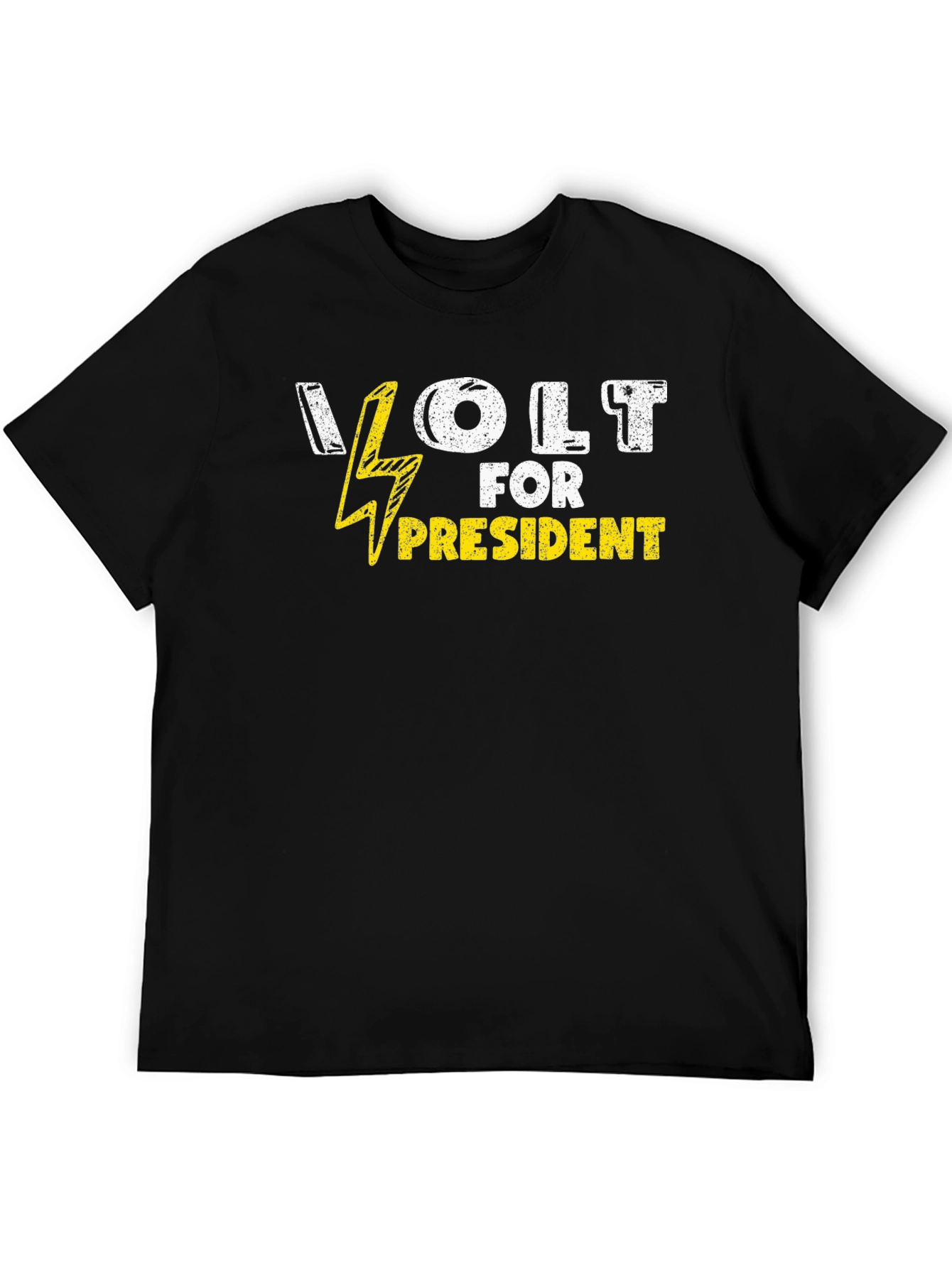 Vote Volt for President T-Shirt - Black