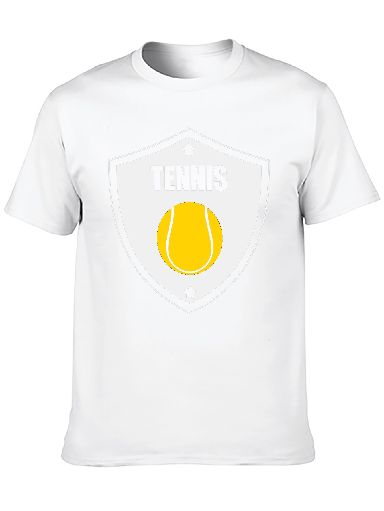 Tennis Shield T-Shirt - Stylish Sportswear Tee