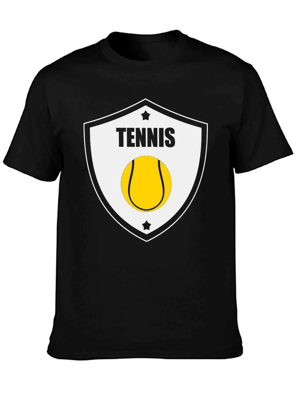 Tennis Shield T-Shirt - Stylish Sportswear Tee