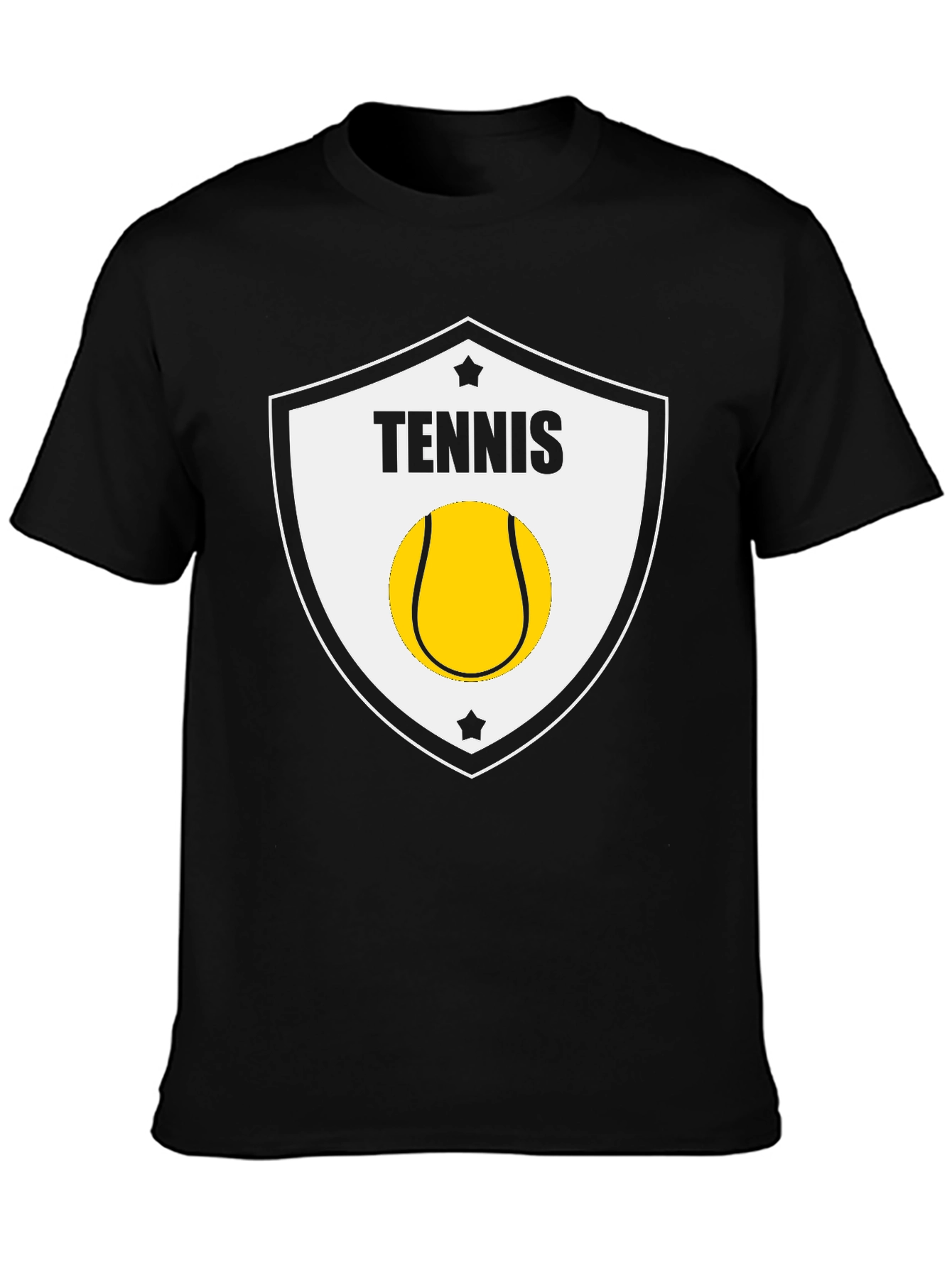 Tennis Shield T-Shirt - Stylish Sportswear Tee