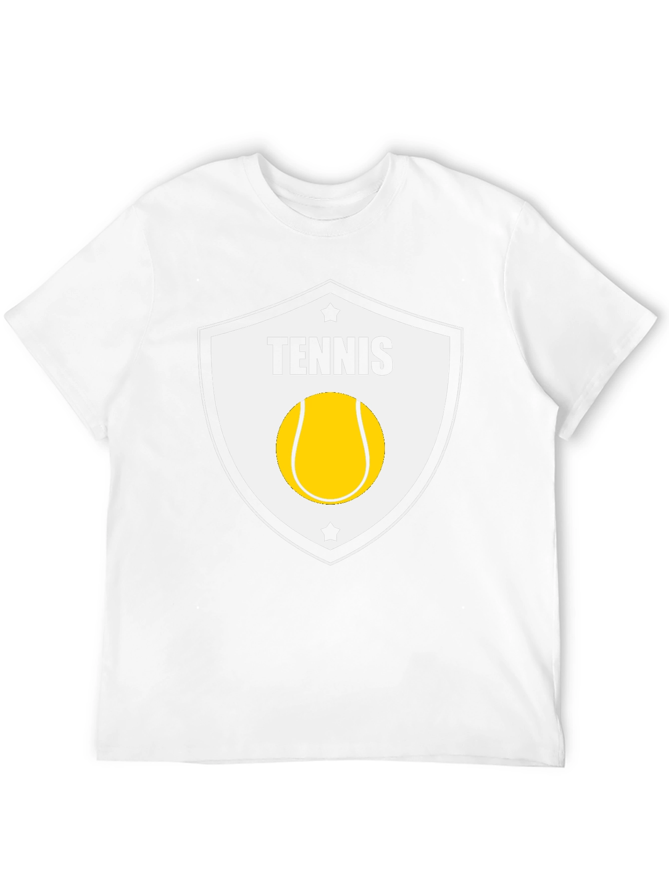 Tennis Shield T-Shirt - Stylish Sportswear Tee