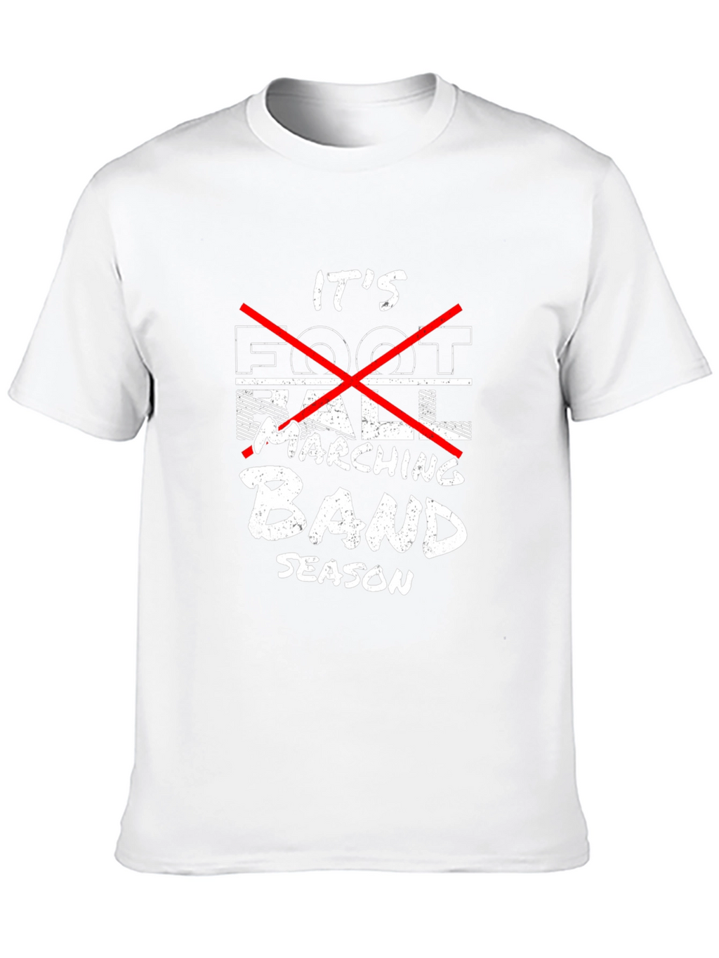 Marching Band Season T-Shirt - Black Tee
