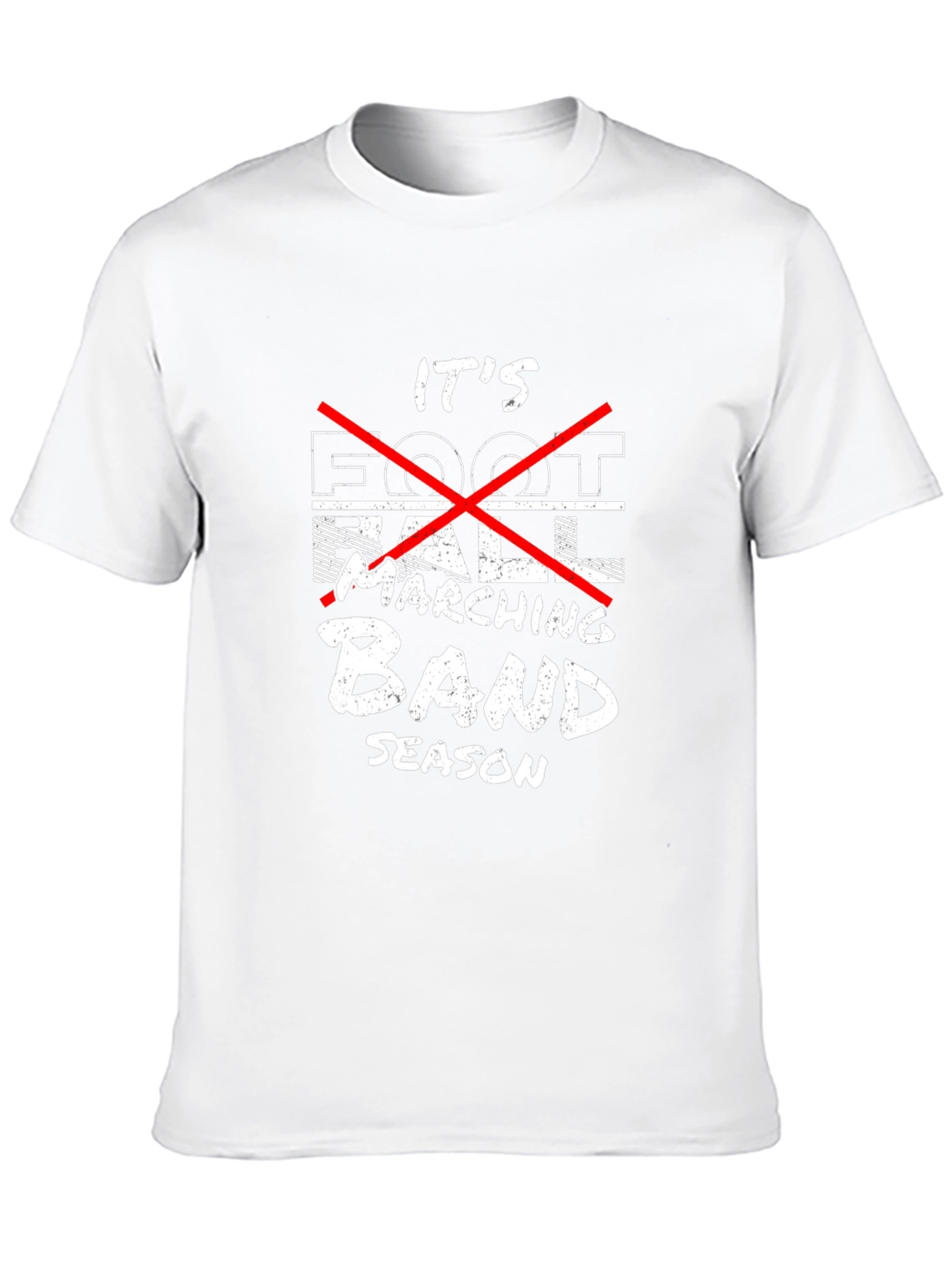 Marching Band Season T-Shirt - Black Tee