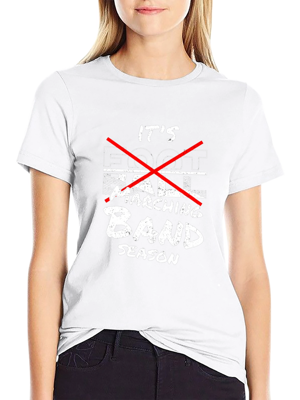 Marching Band Season T-Shirt - Black Tee