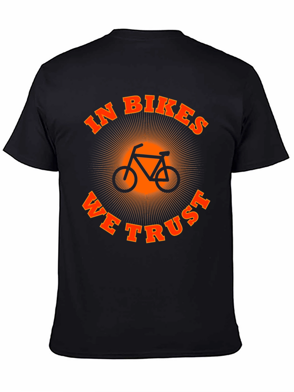 In Bikes We Trust Graphic Tee