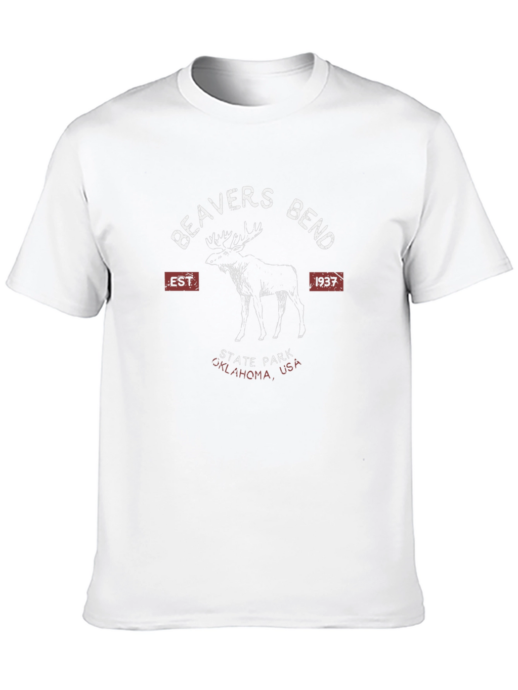 Beavers Bend State Park Oklahoma Black Graphic T-Shirt