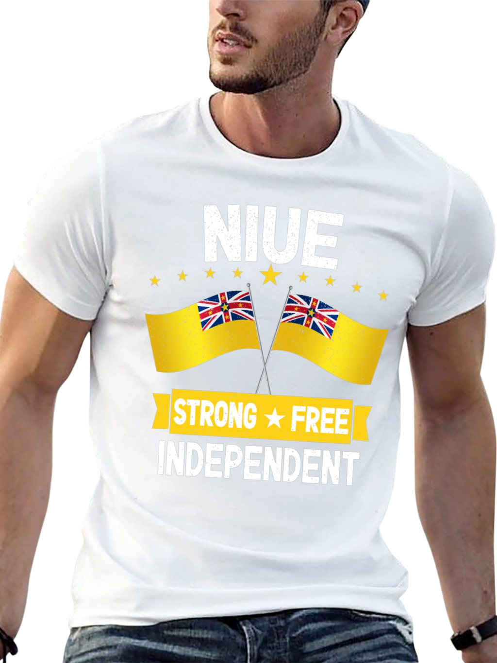 Niue Strong Free Independent T-Shirt