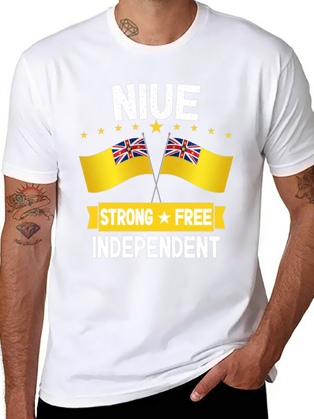 Niue Strong Free Independent T-Shirt