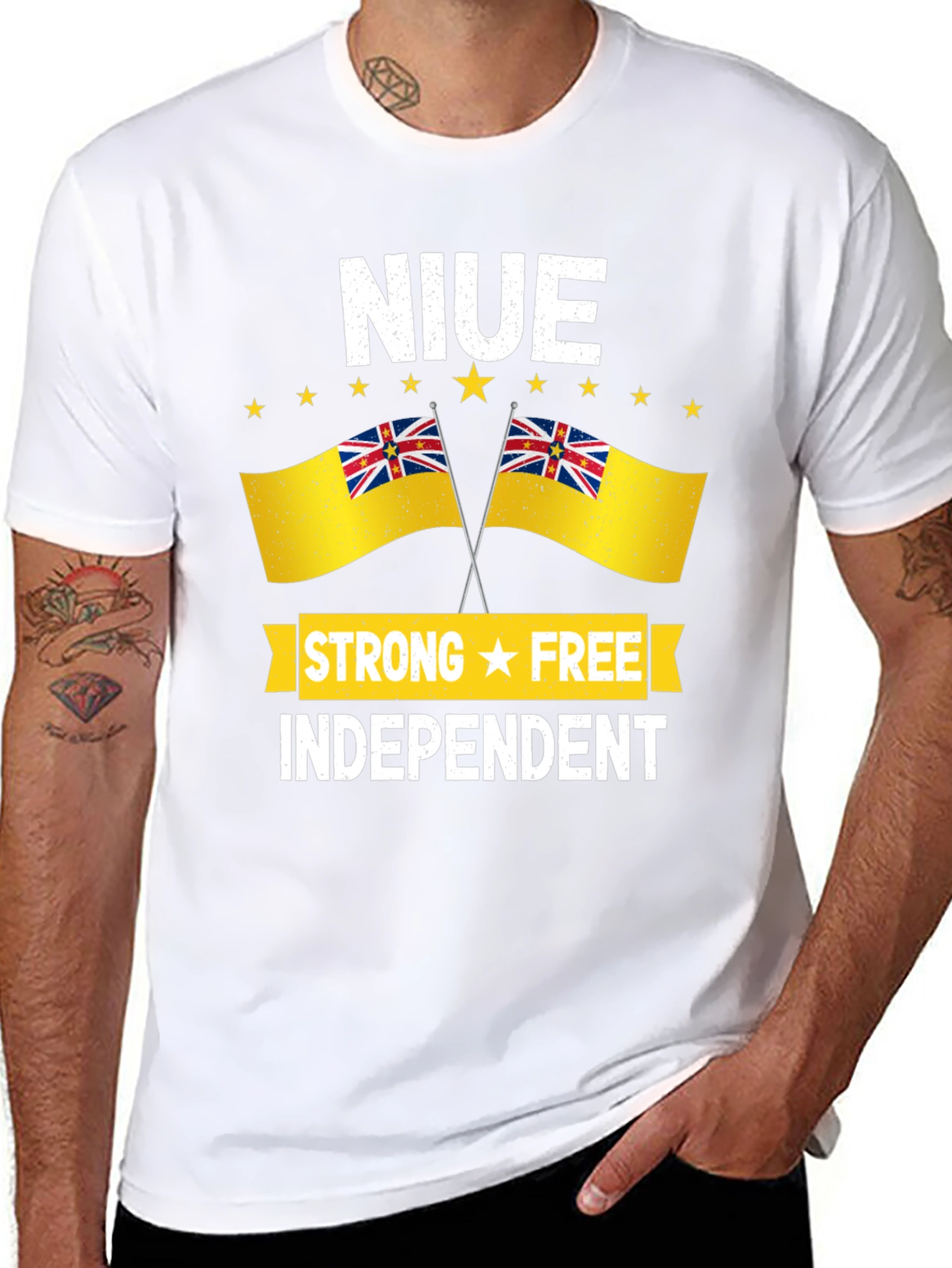 Niue Strong Free Independent T-Shirt